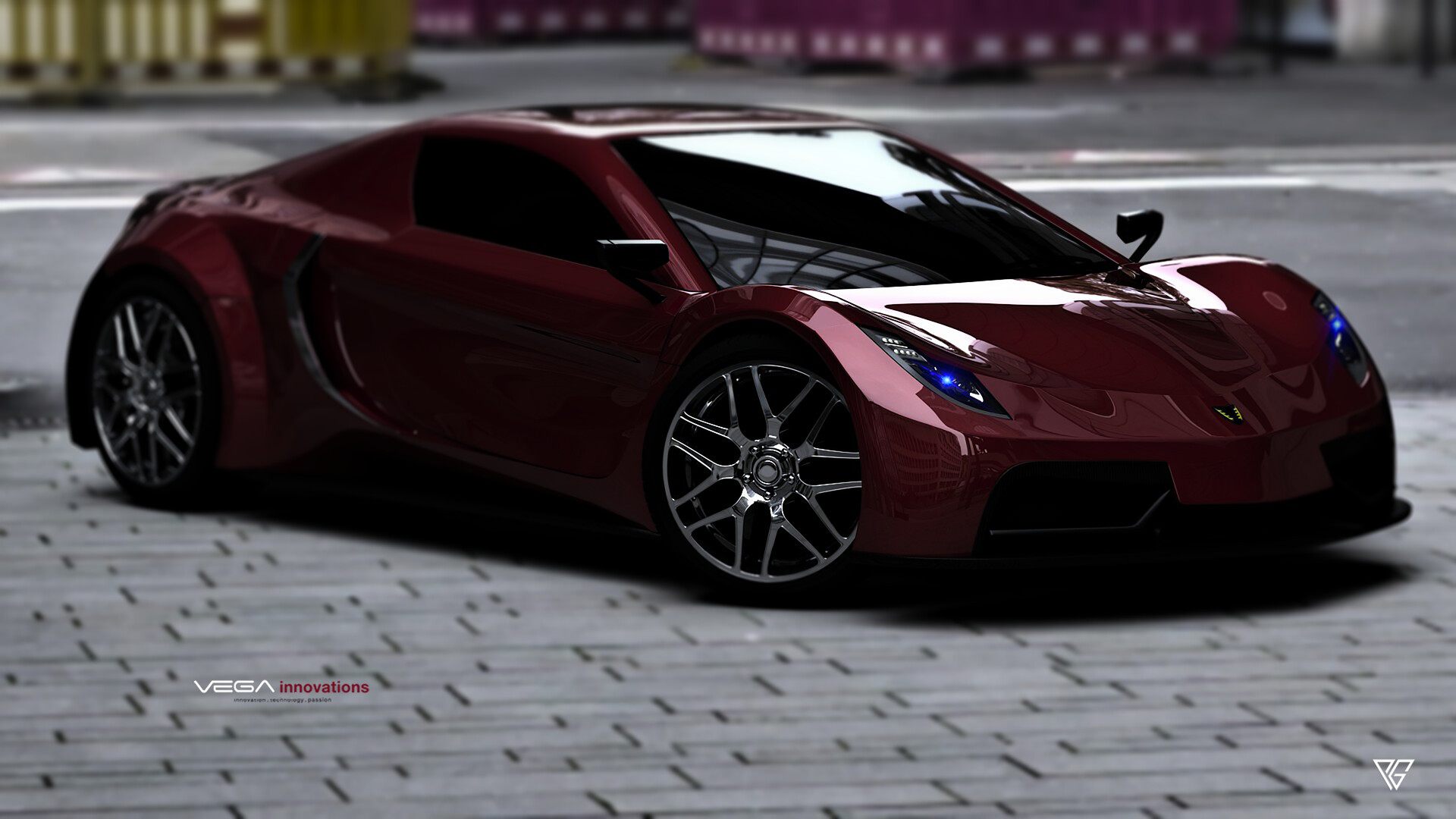 Vega Supercar Evx Wallpapers