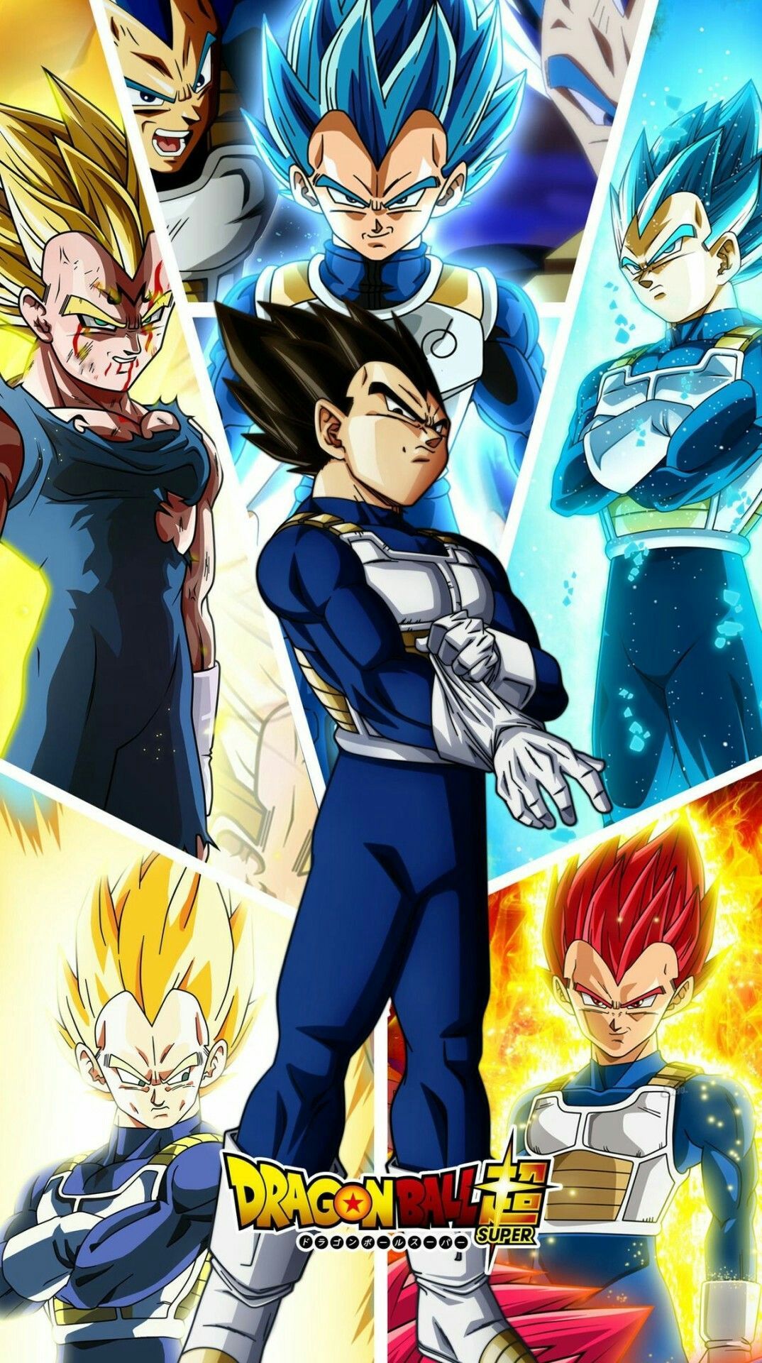 Vegeta All Forms Wallpapers