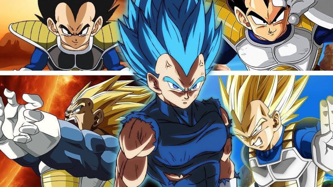 Vegeta All Forms Wallpapers