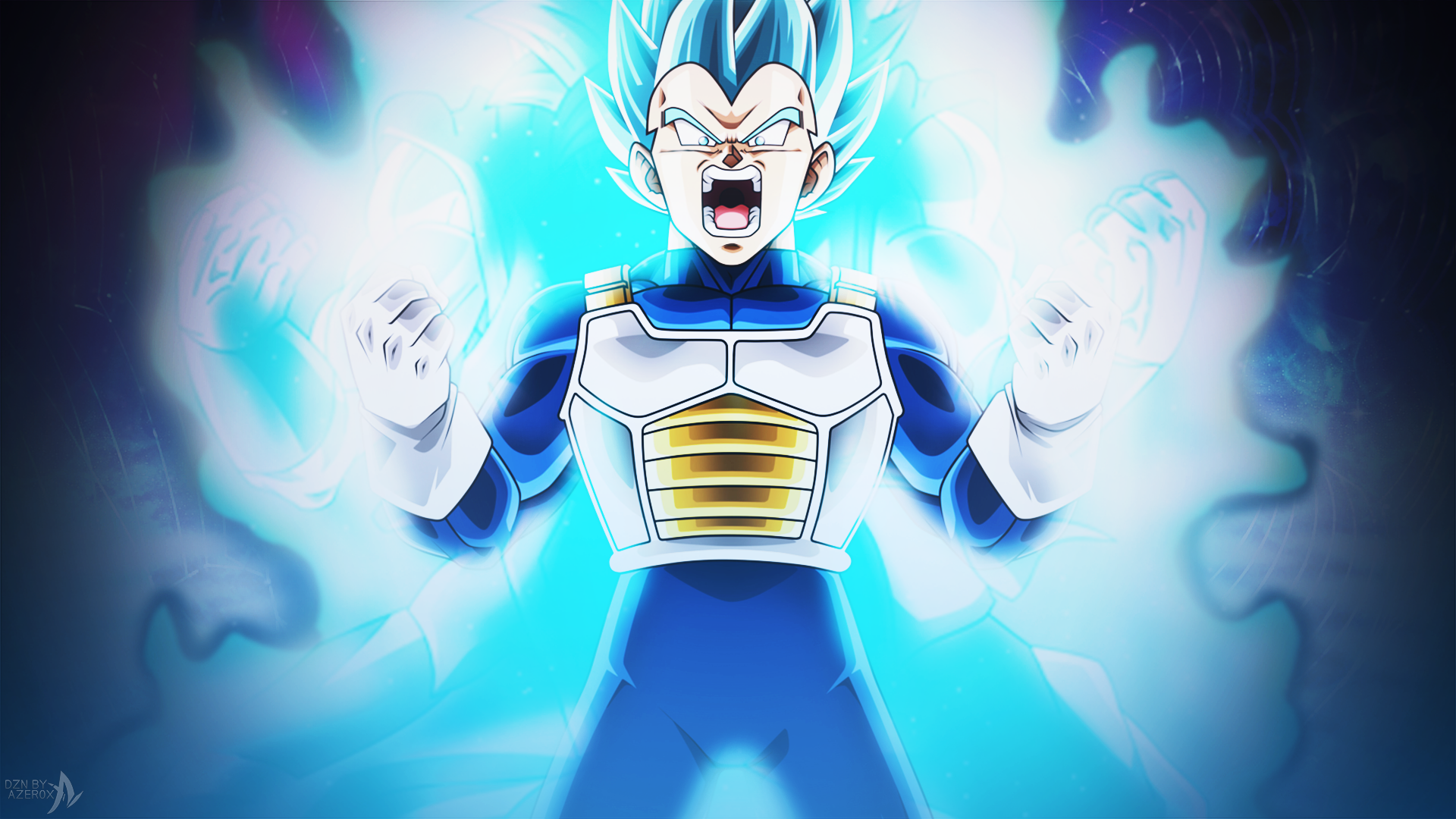 Vegeta Royal Blue Wallpapers