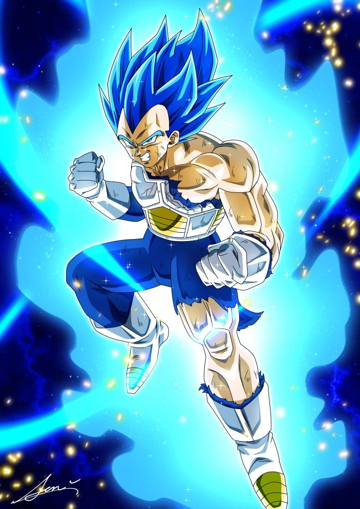 Vegita Dragon Ball Ssj Full Pawer Wallpapers