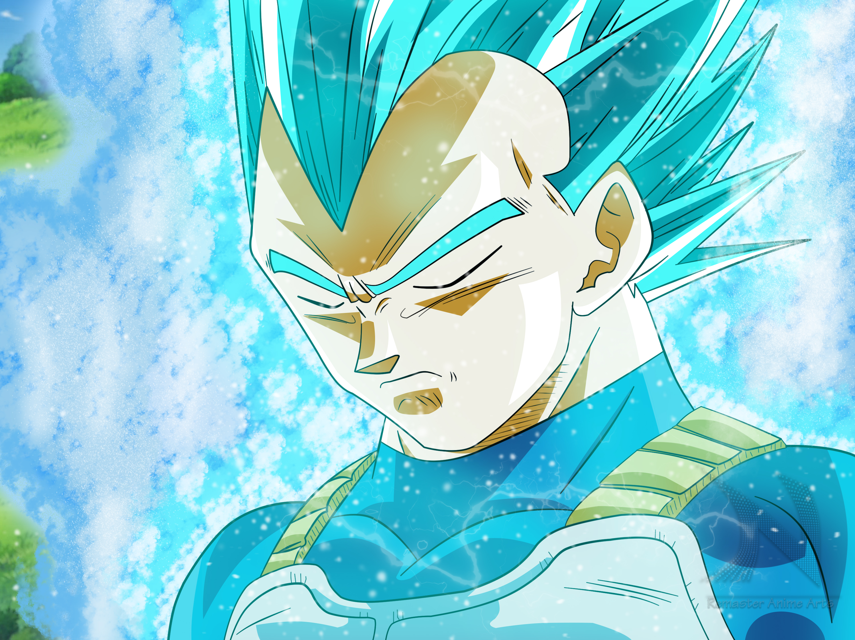 Vegita Dragon Ball Ssj Full Pawer Wallpapers