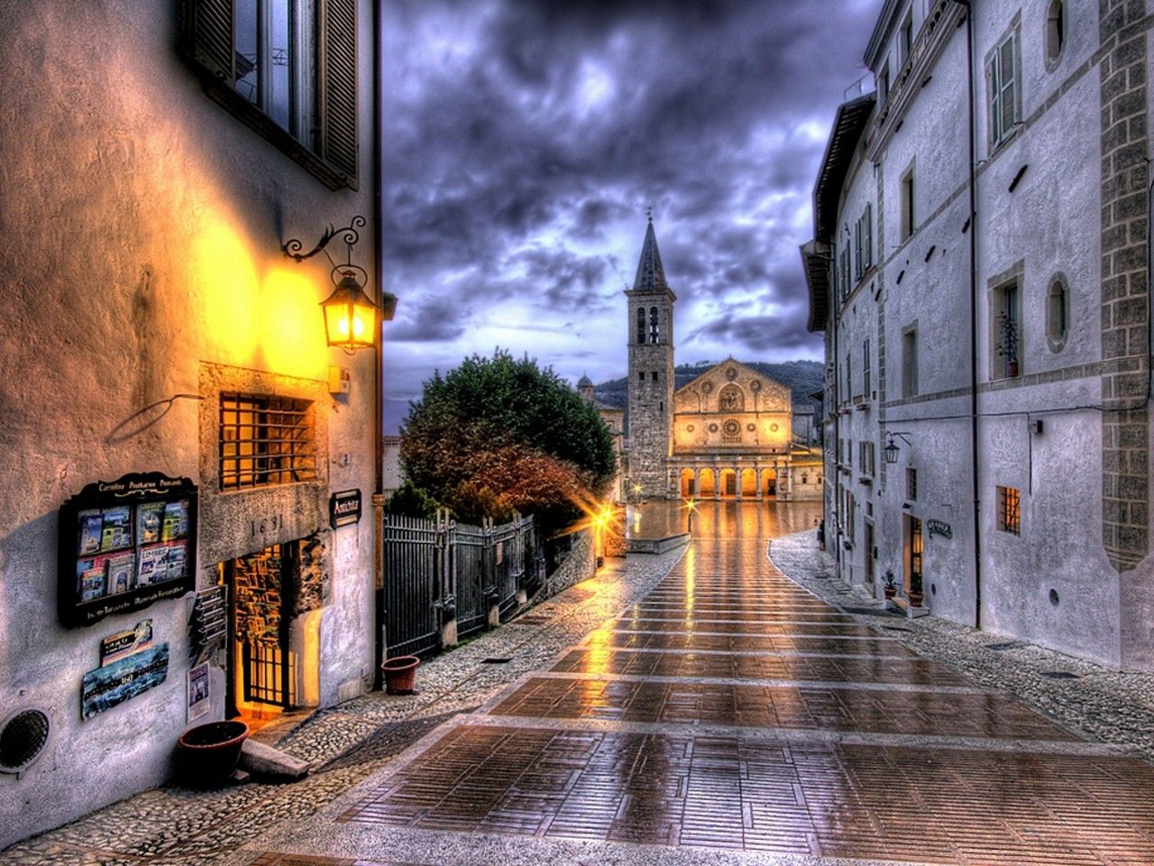 Venice In Rain Italy Wallpapers