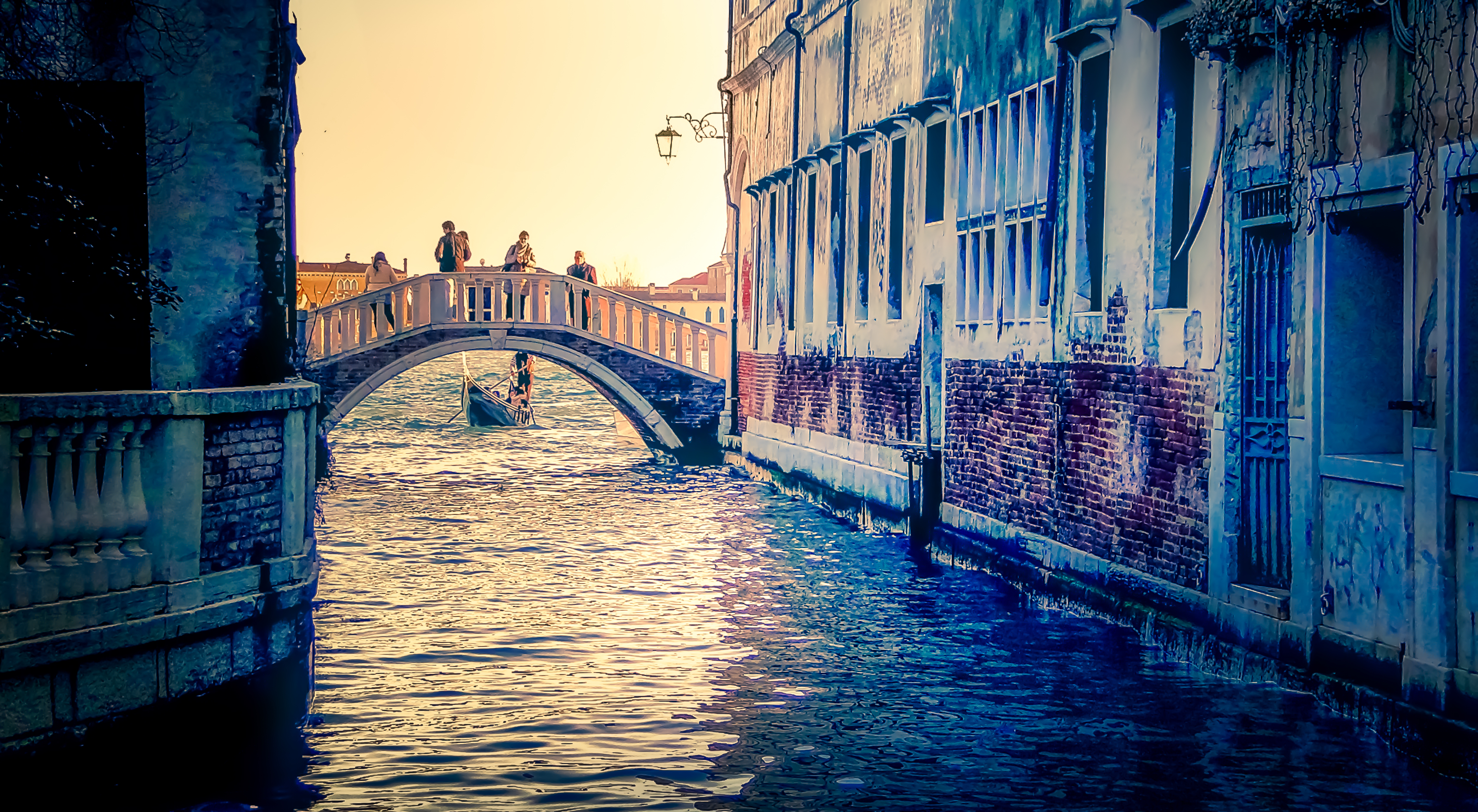 Venice In Rain Italy Wallpapers