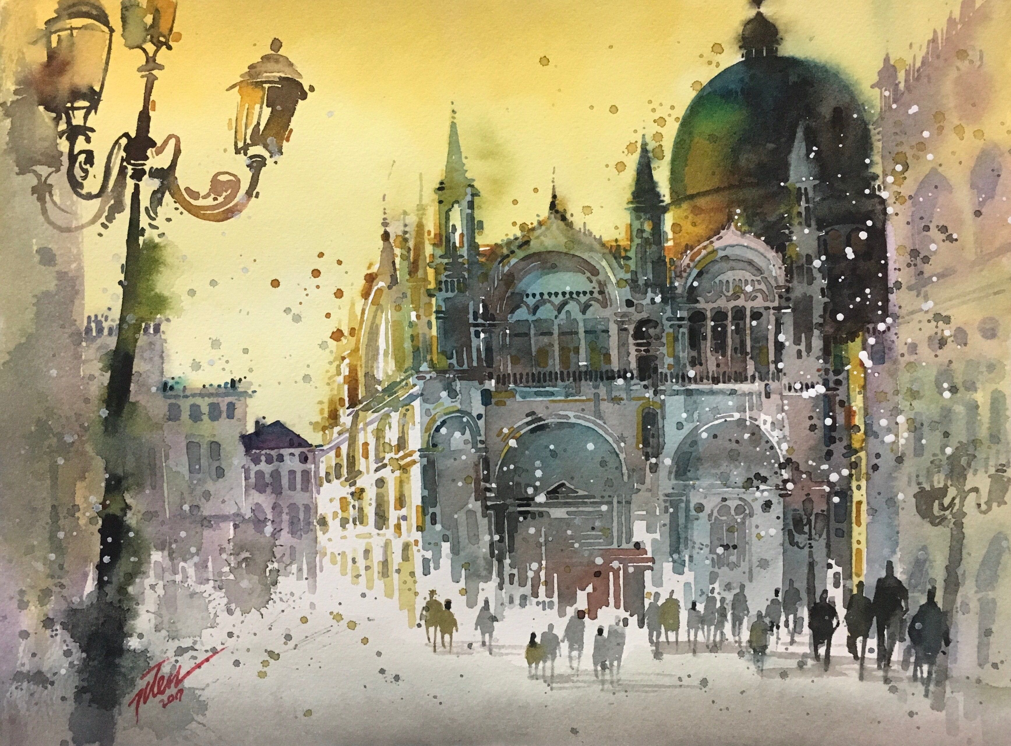 Venice Painting Wallpapers