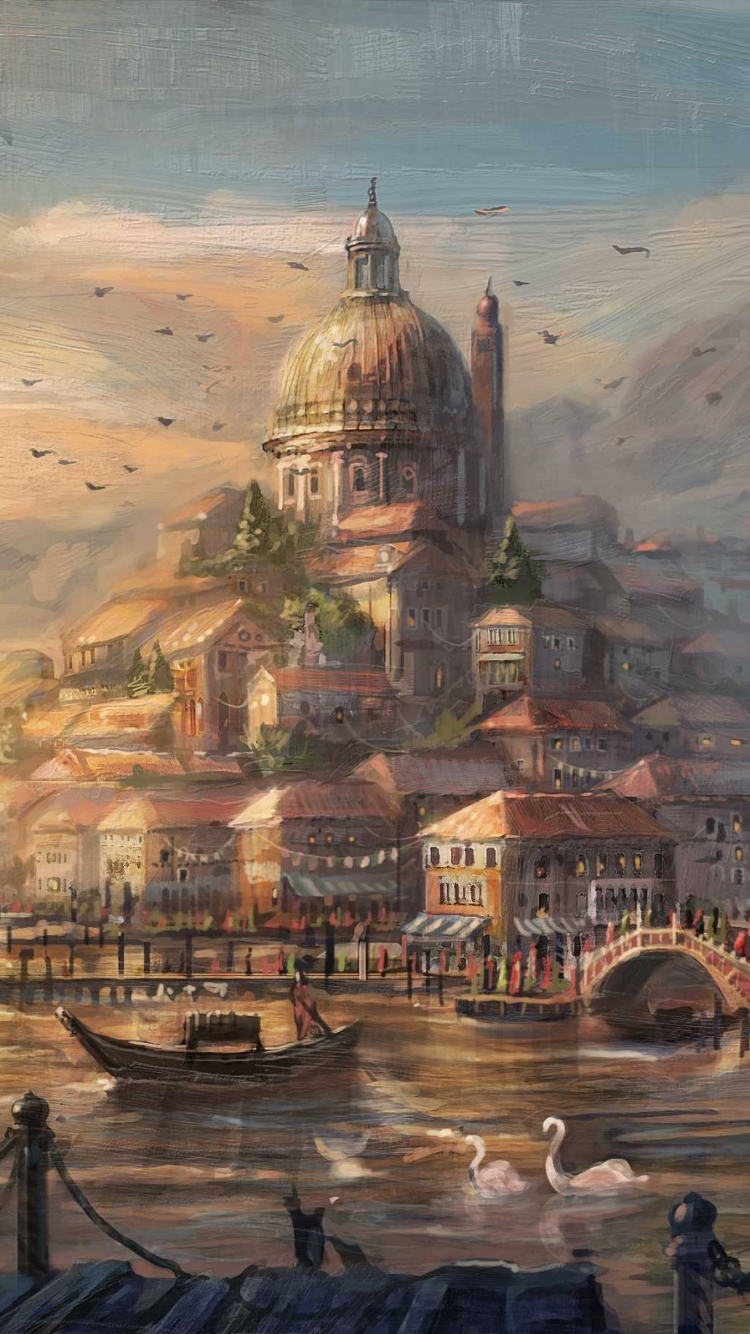 Venice Painting Wallpapers