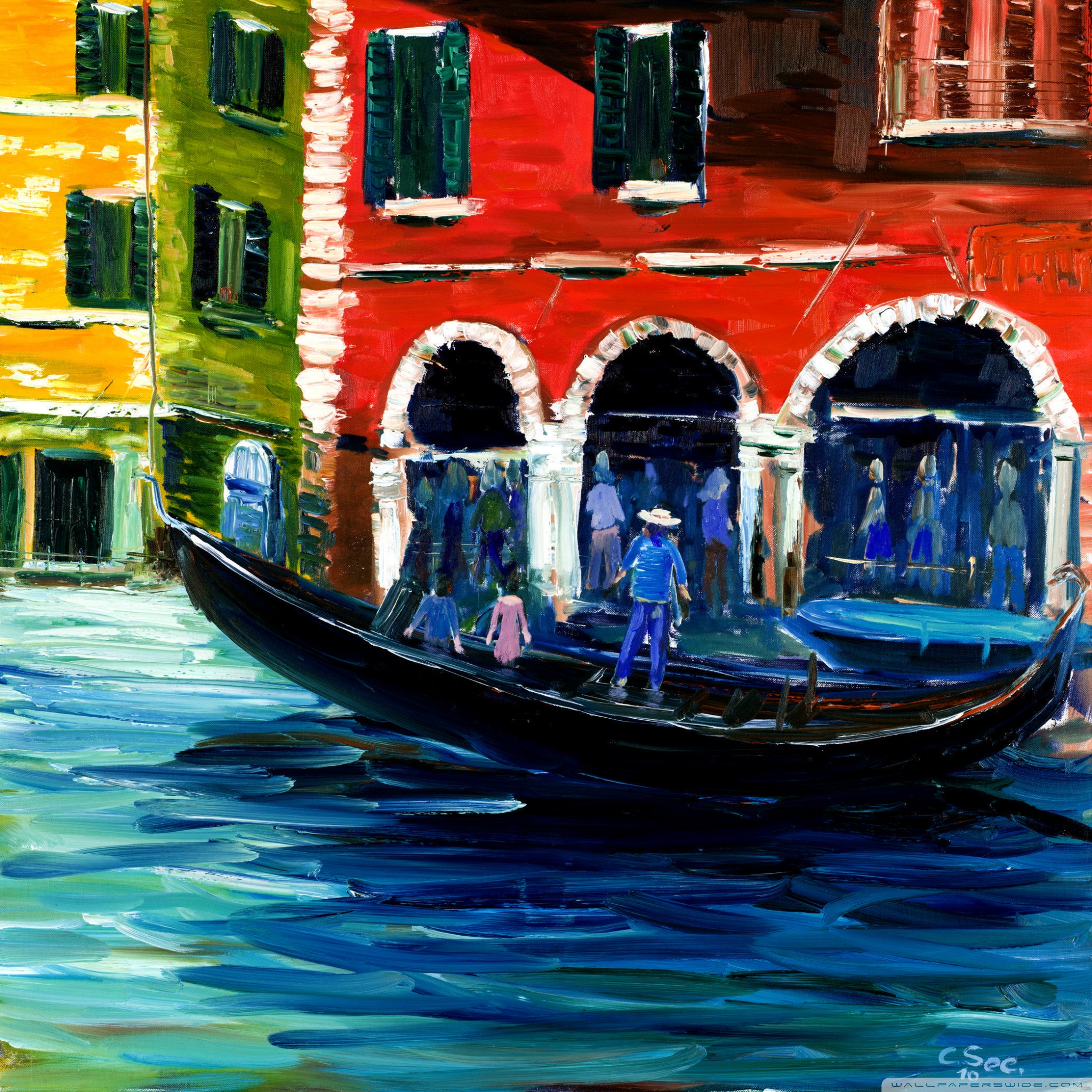 Venice Painting Wallpapers