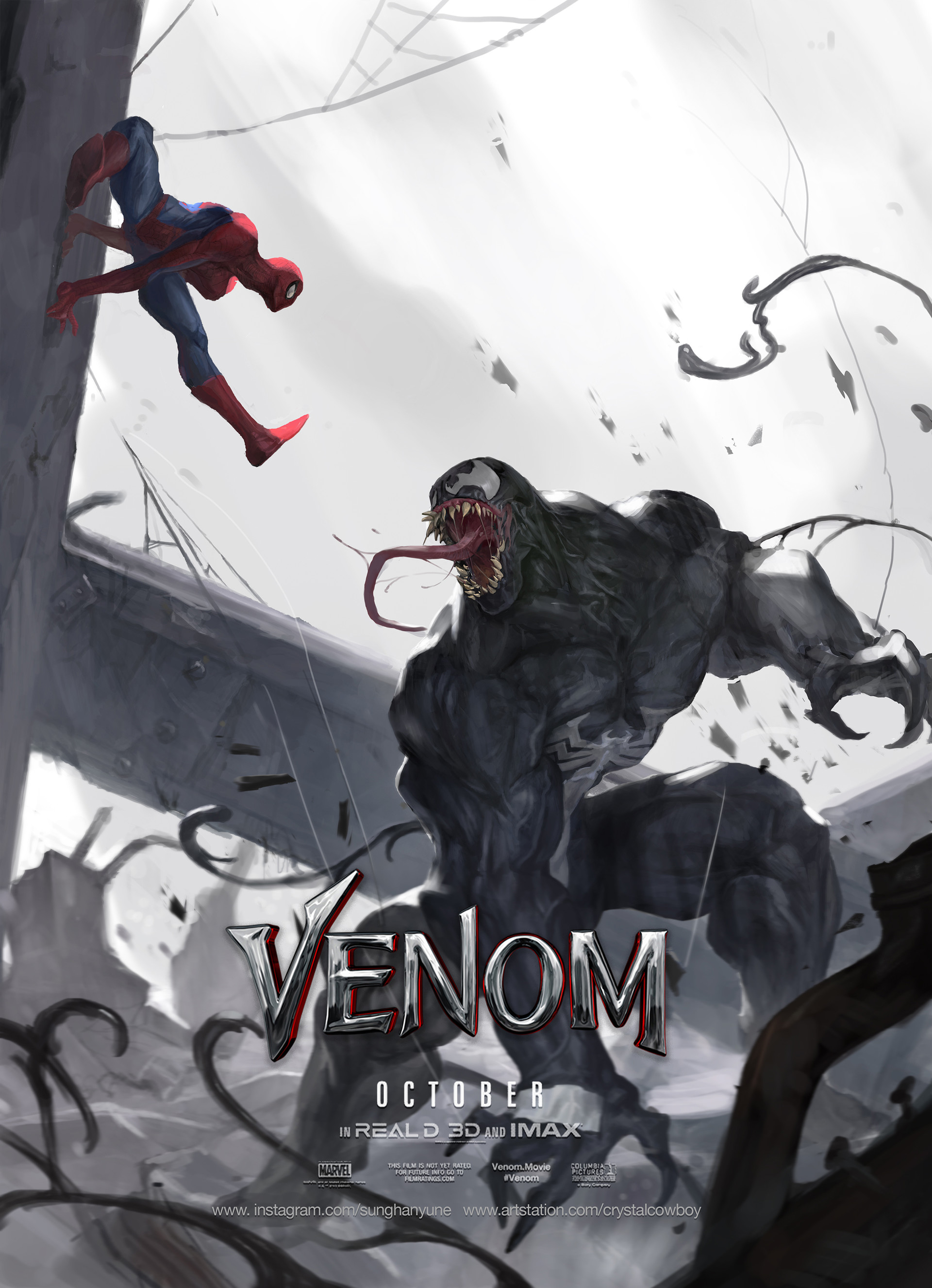 Venom 2018 Movie Imax Poster Wallpapers