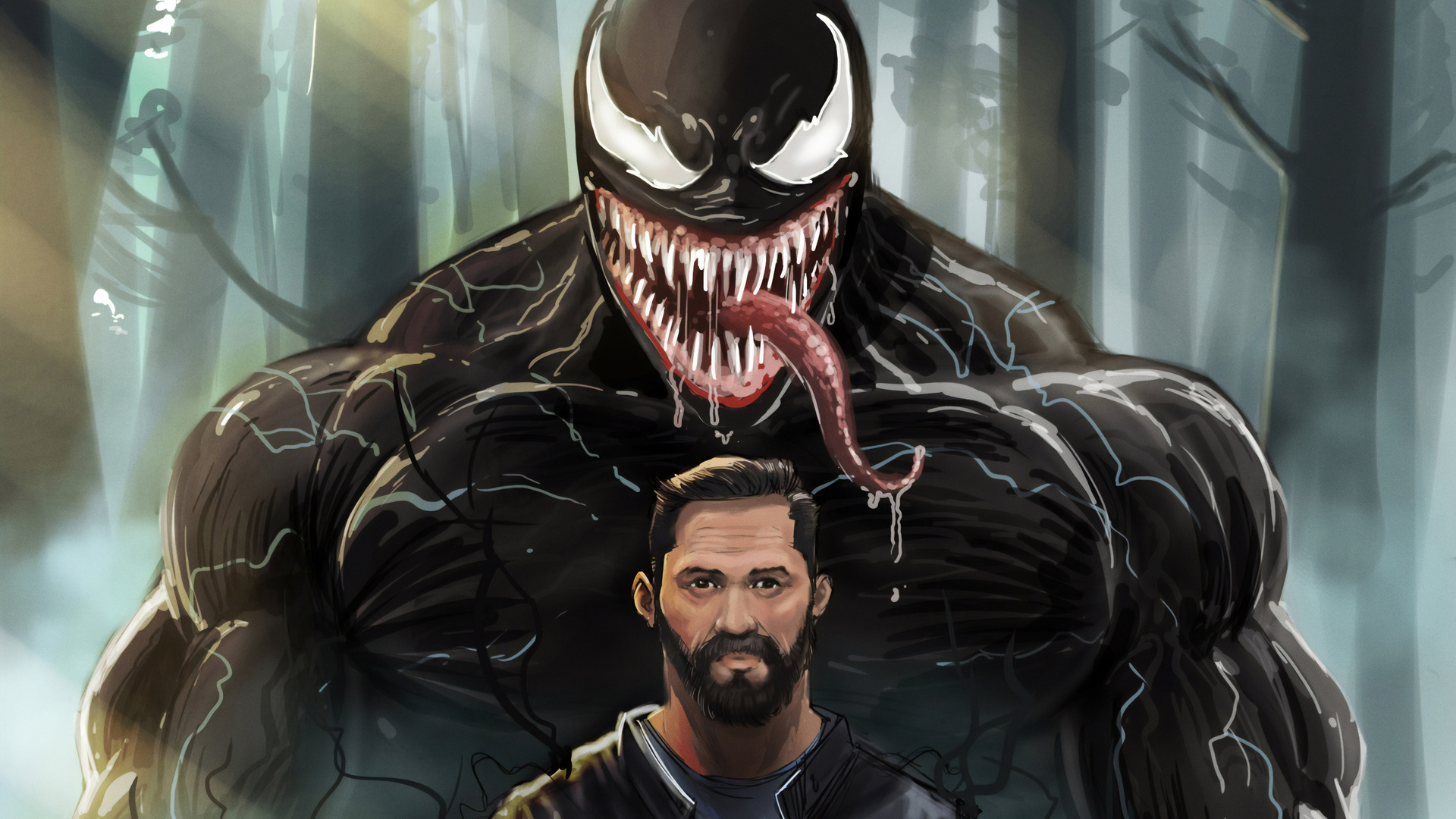 Venom Angry Mode Tom Hardy Wallpapers