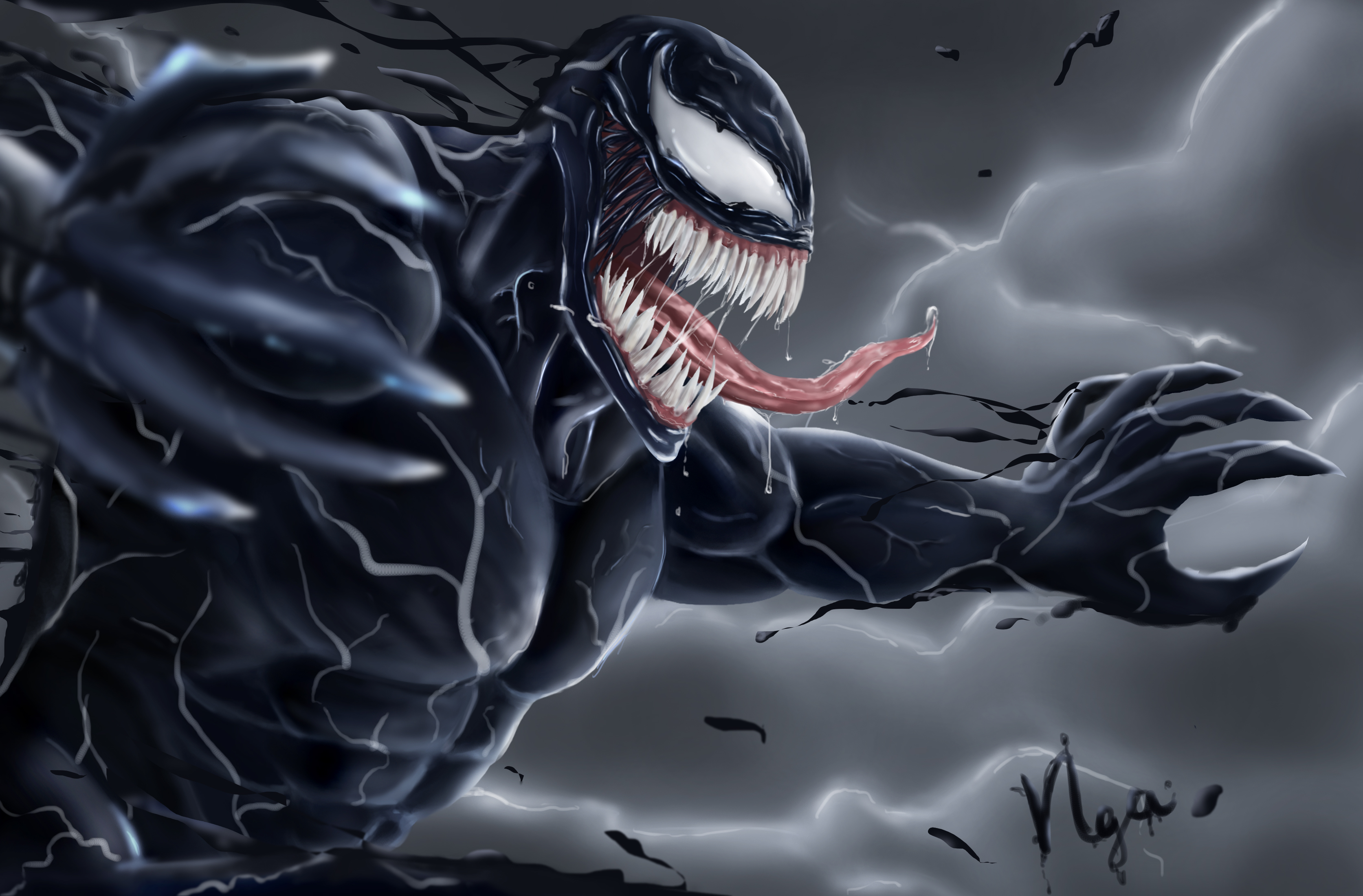 Venom Artwork Wallpapers