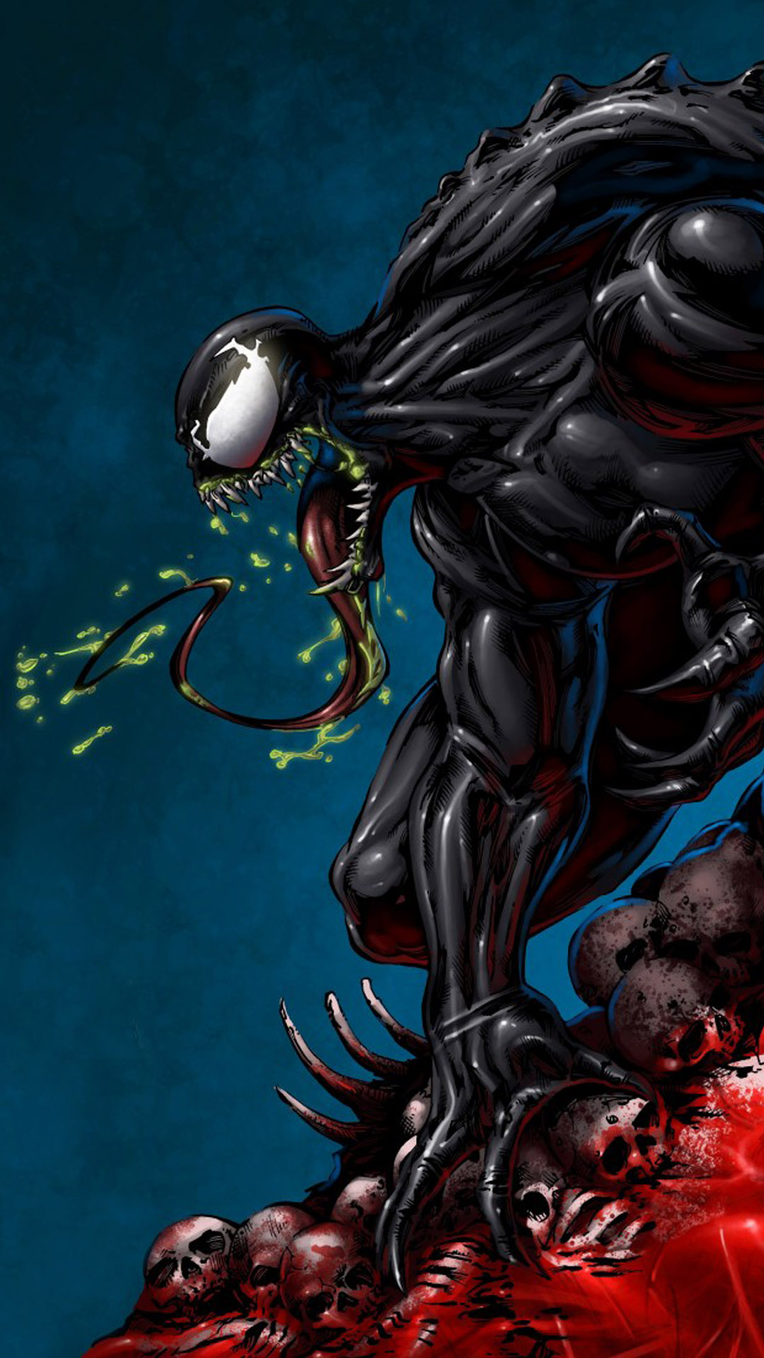 Venom Comic Cartoon Art Wallpapers