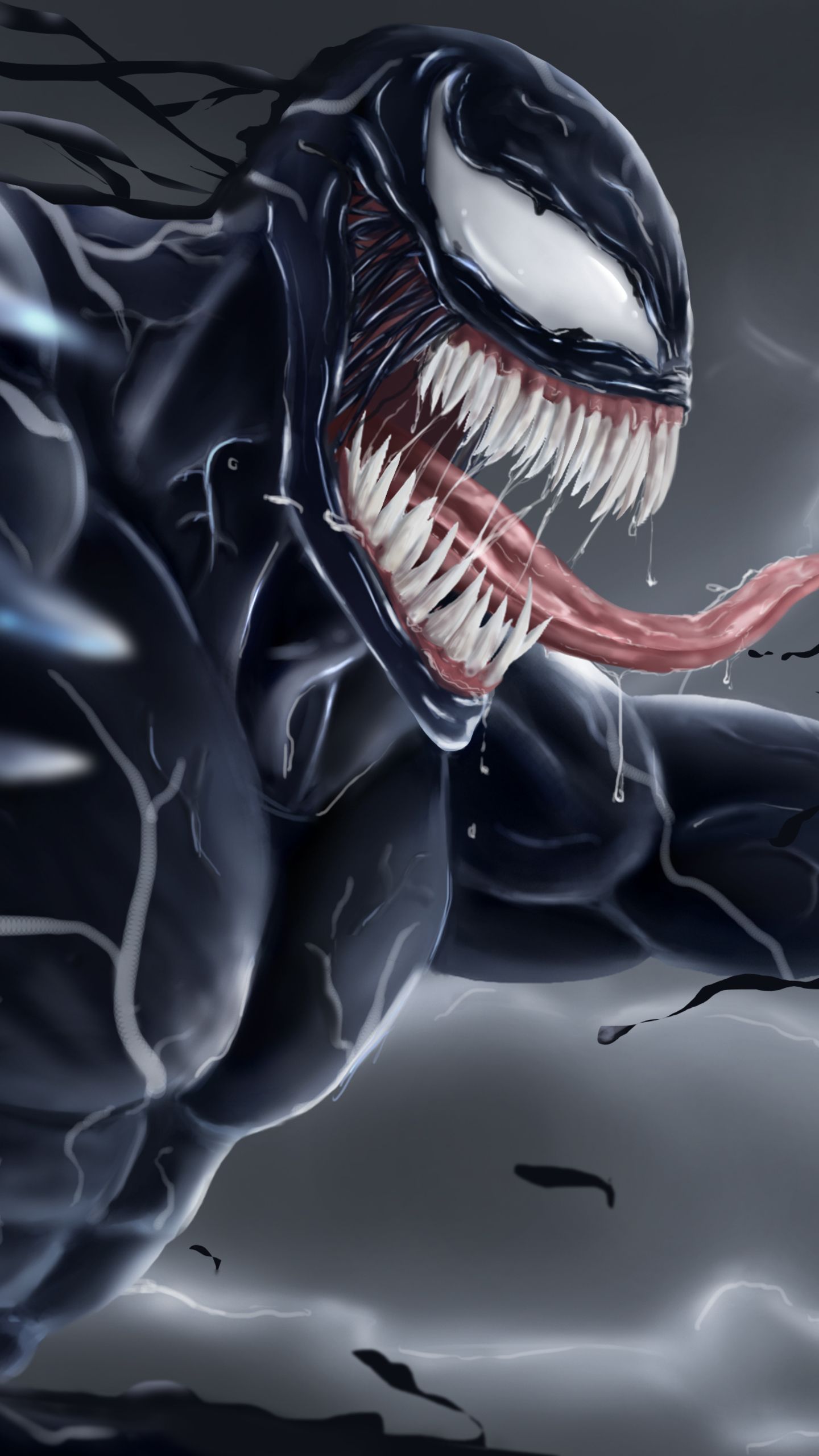 Venom Comic Cartoon Art Wallpapers