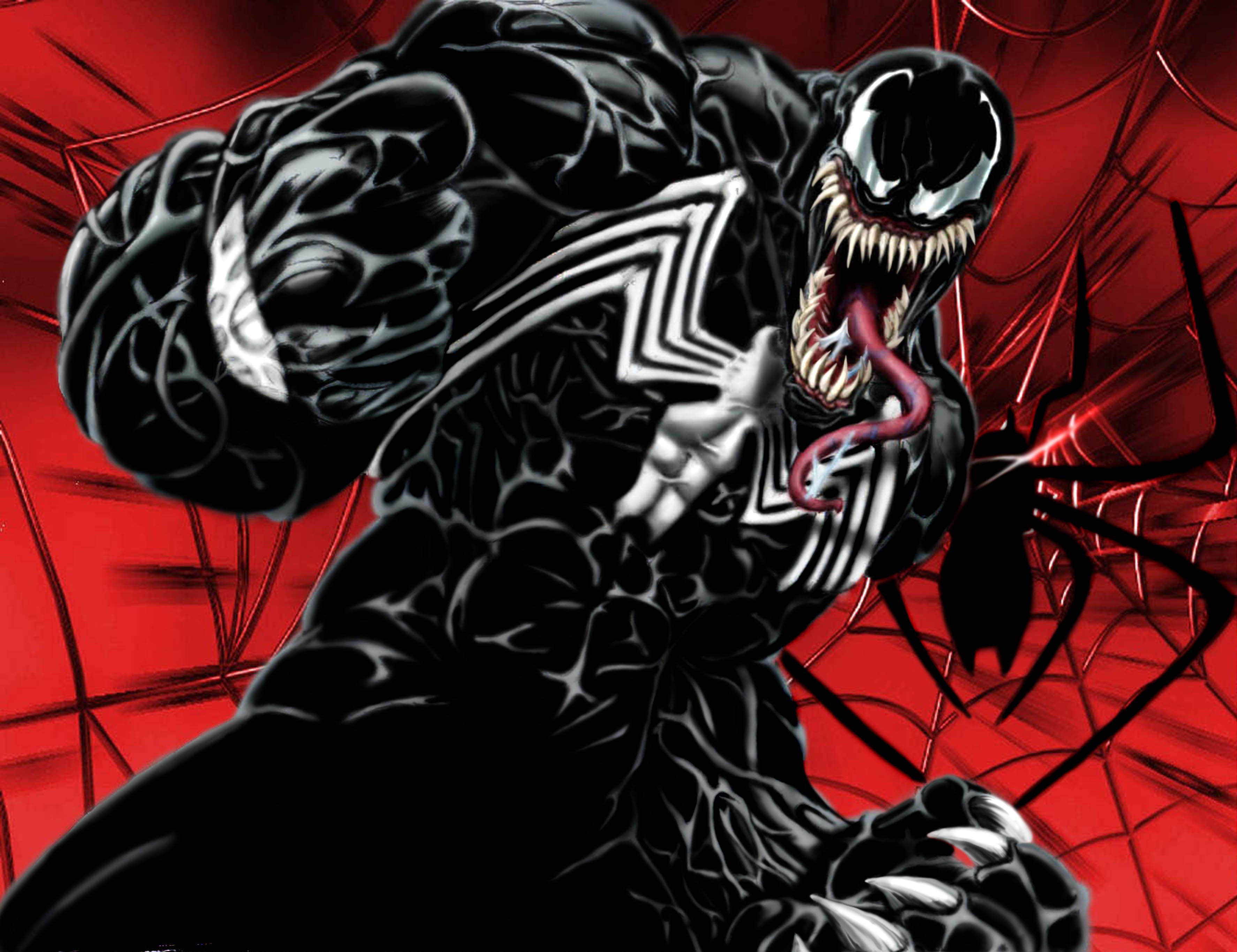 Venom Comic Cartoon Art Wallpapers