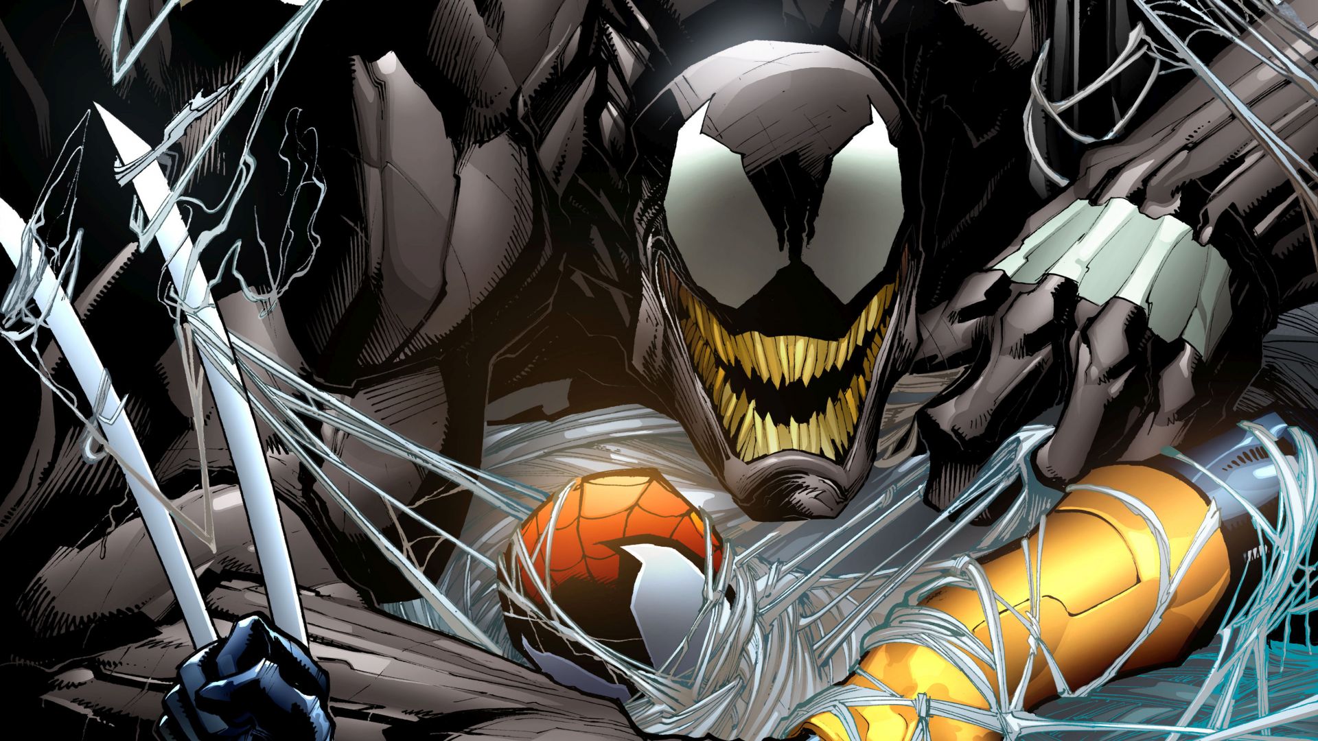 Venom Marvel Comic Art Wallpapers