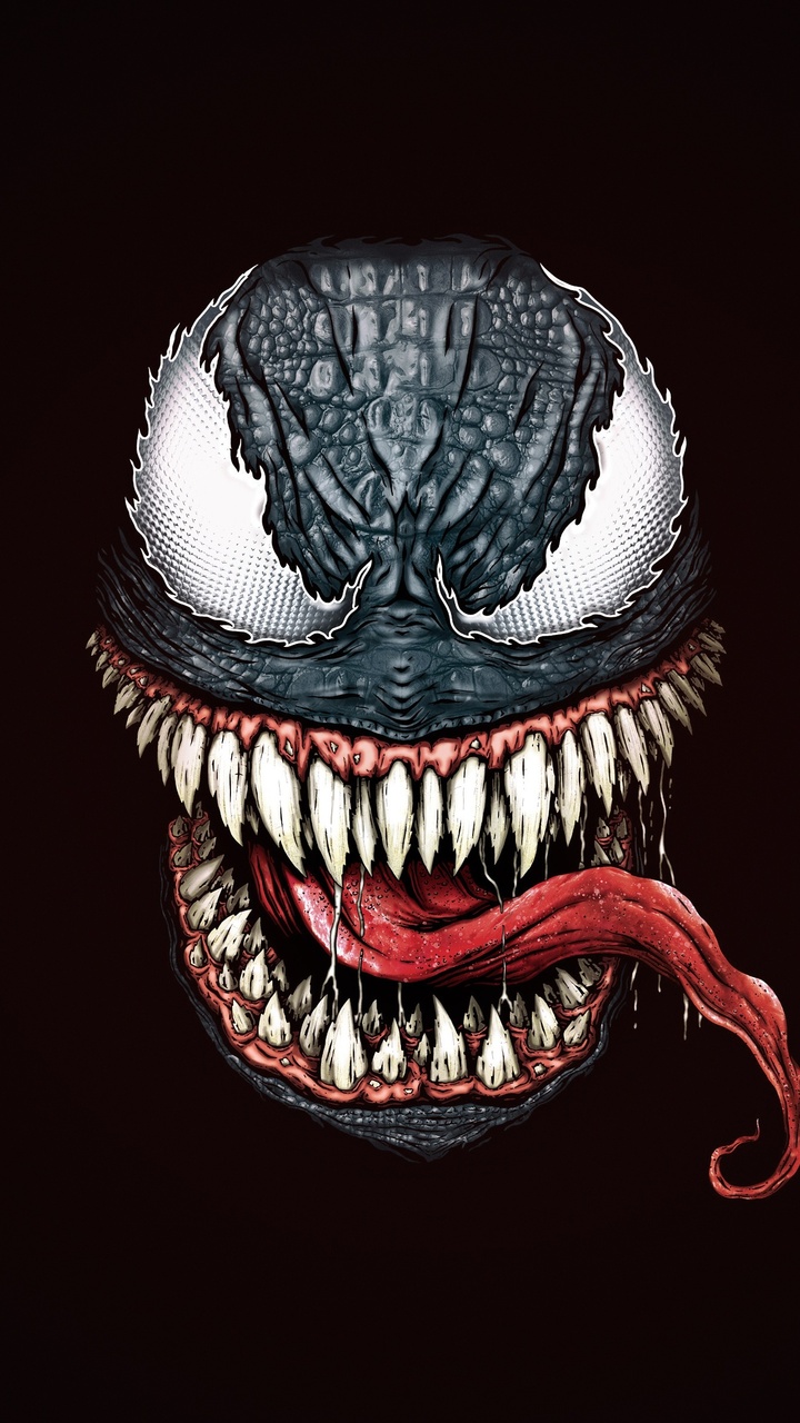 Venom Minimal Art Wallpapers