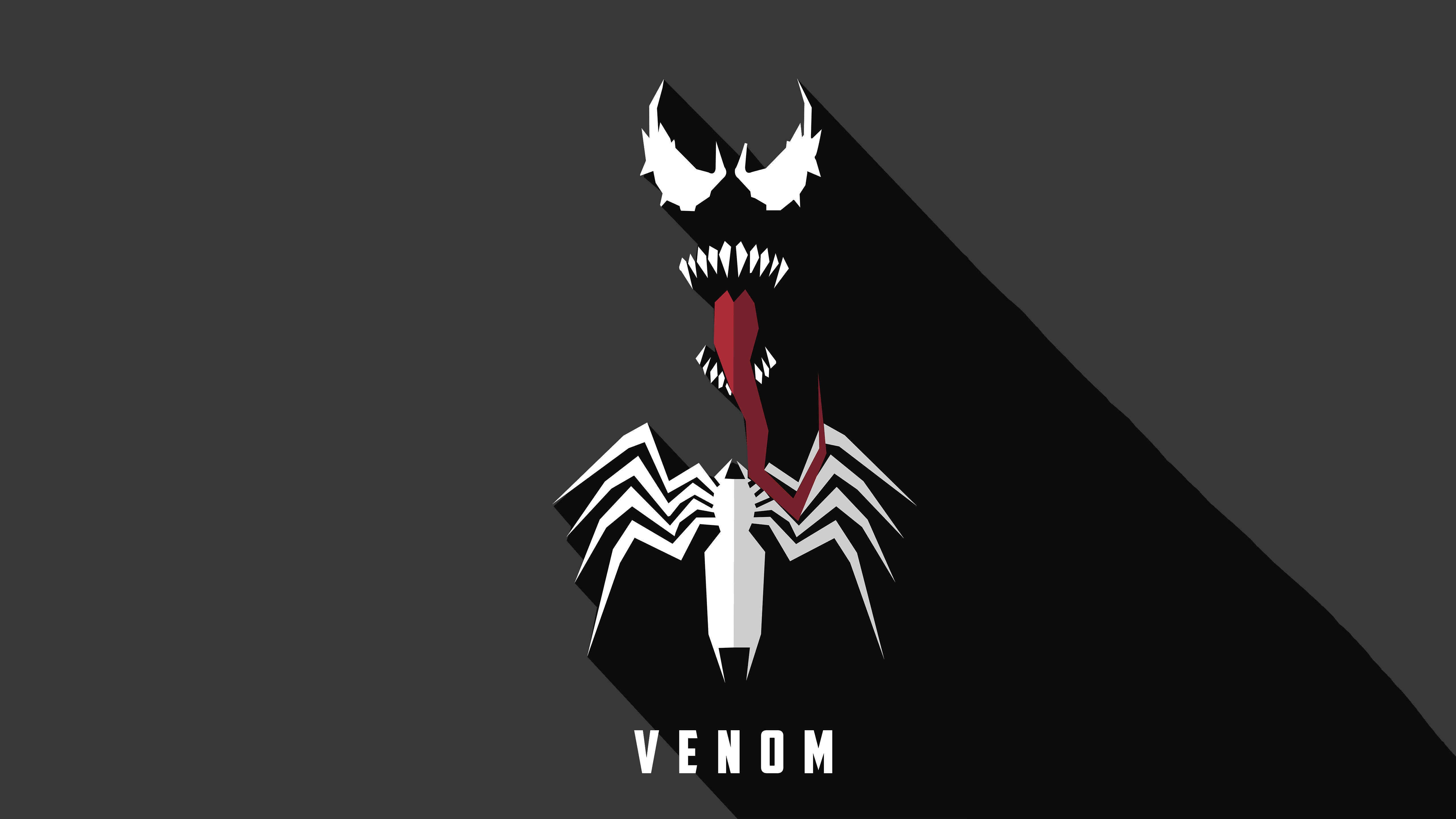Venom Minimal Art Wallpapers