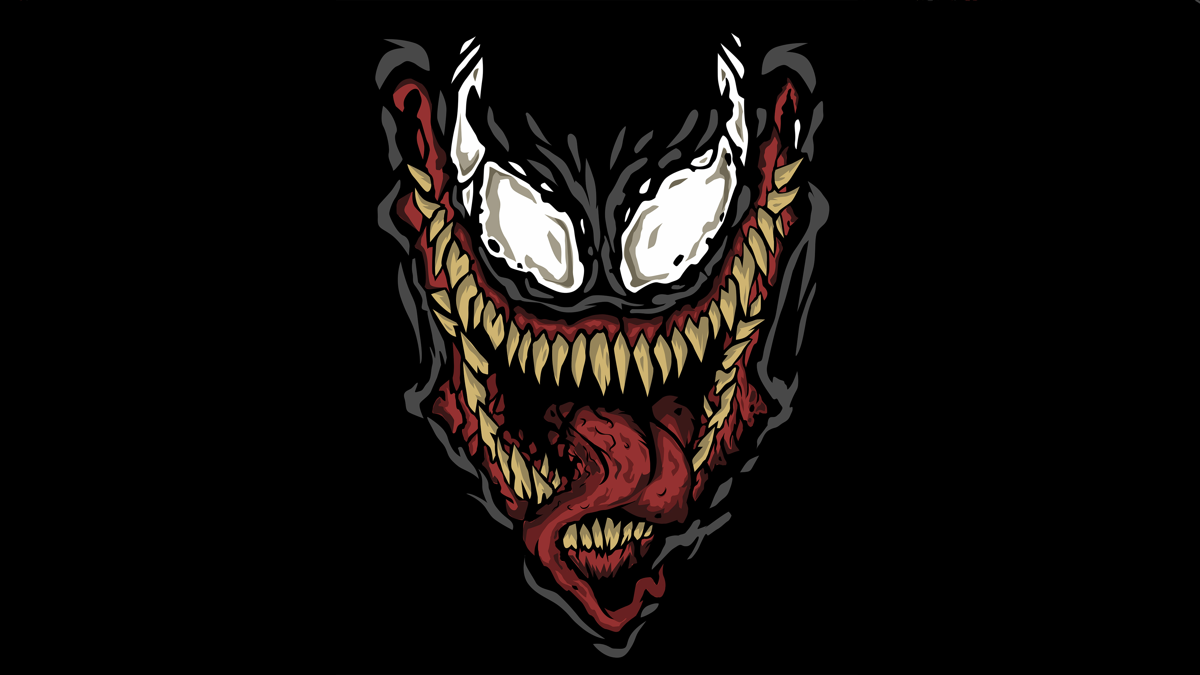 Venom Minimal Artwork Wallpapers