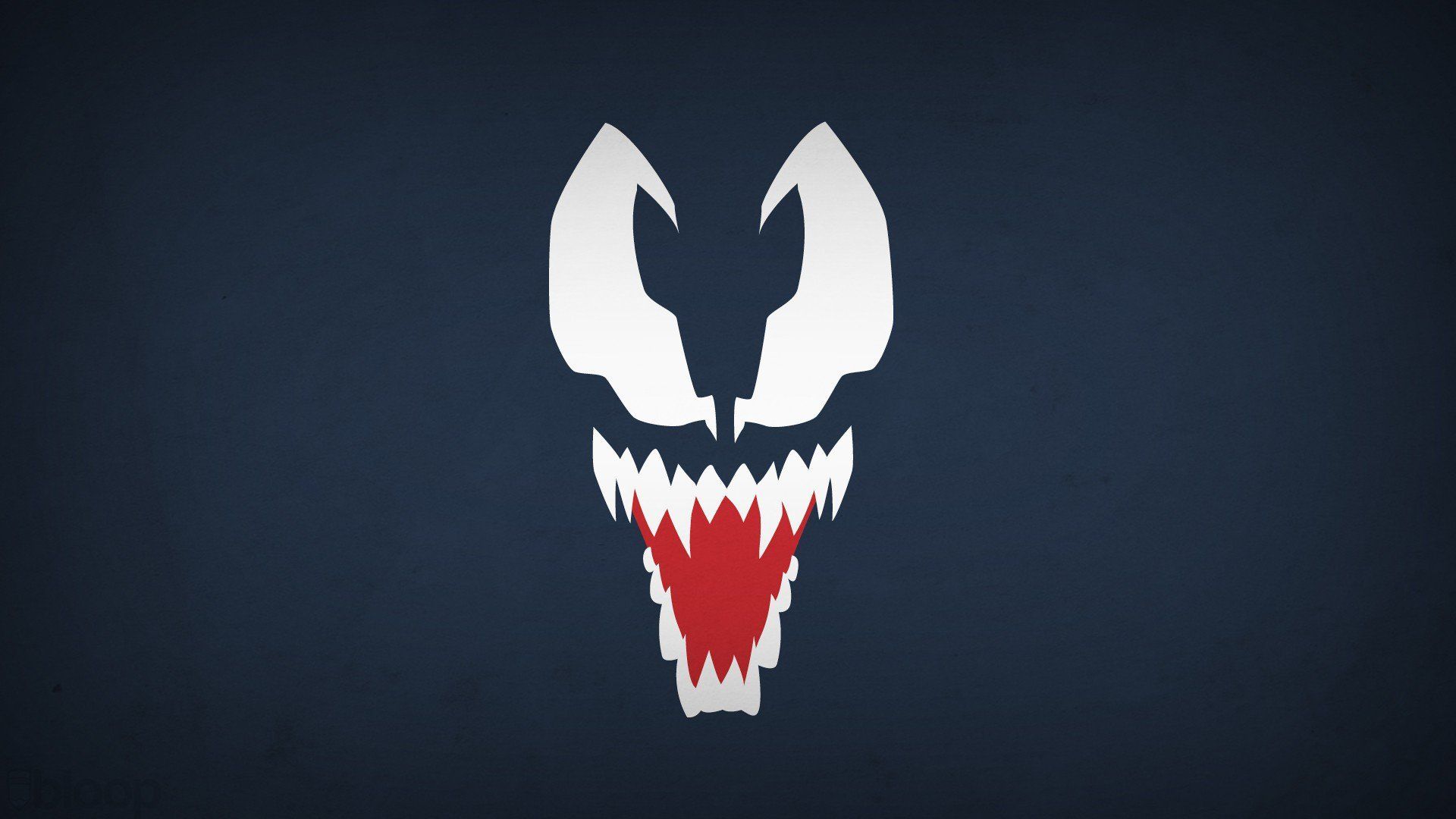 Venom Minimal Design 5K Wallpapers