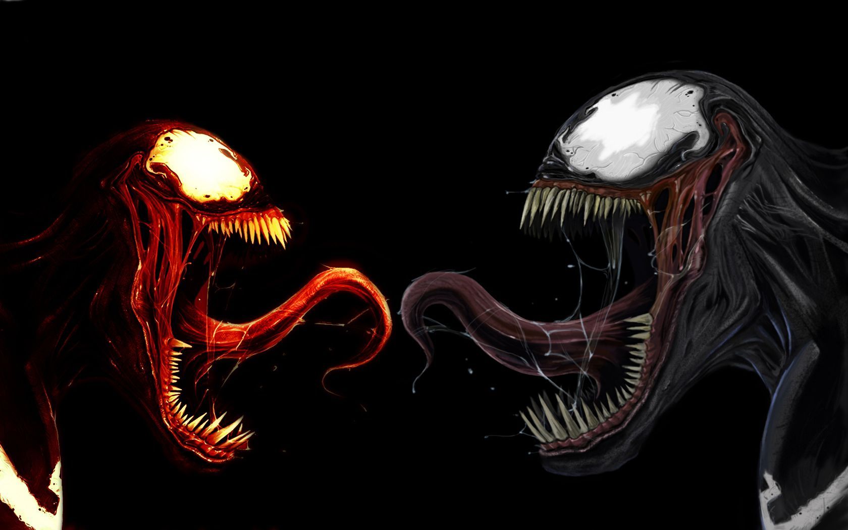 Venom Vs Carnage Movie Concept Art Wallpapers