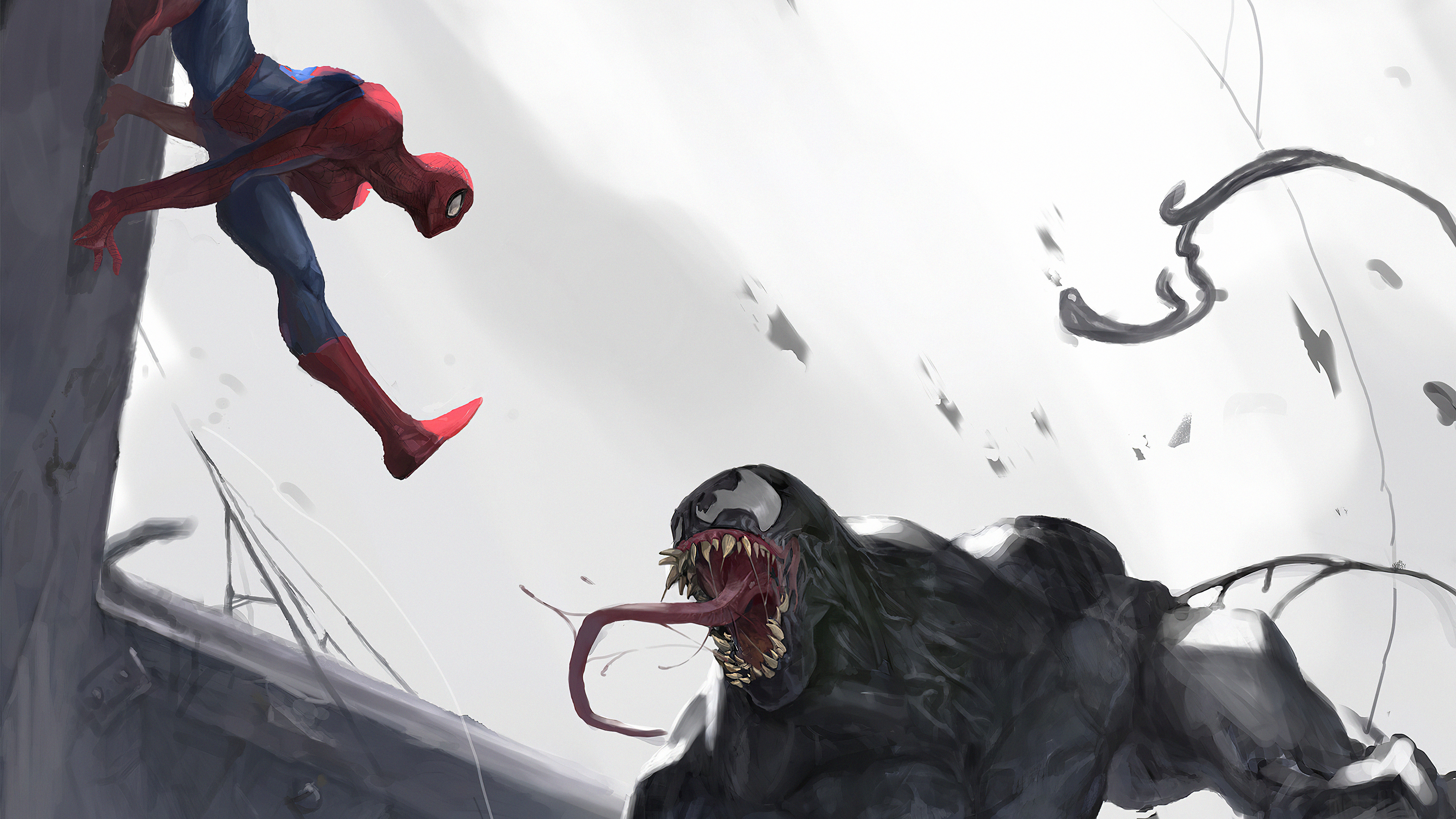 Venom Vs Spiderman Wallpapers