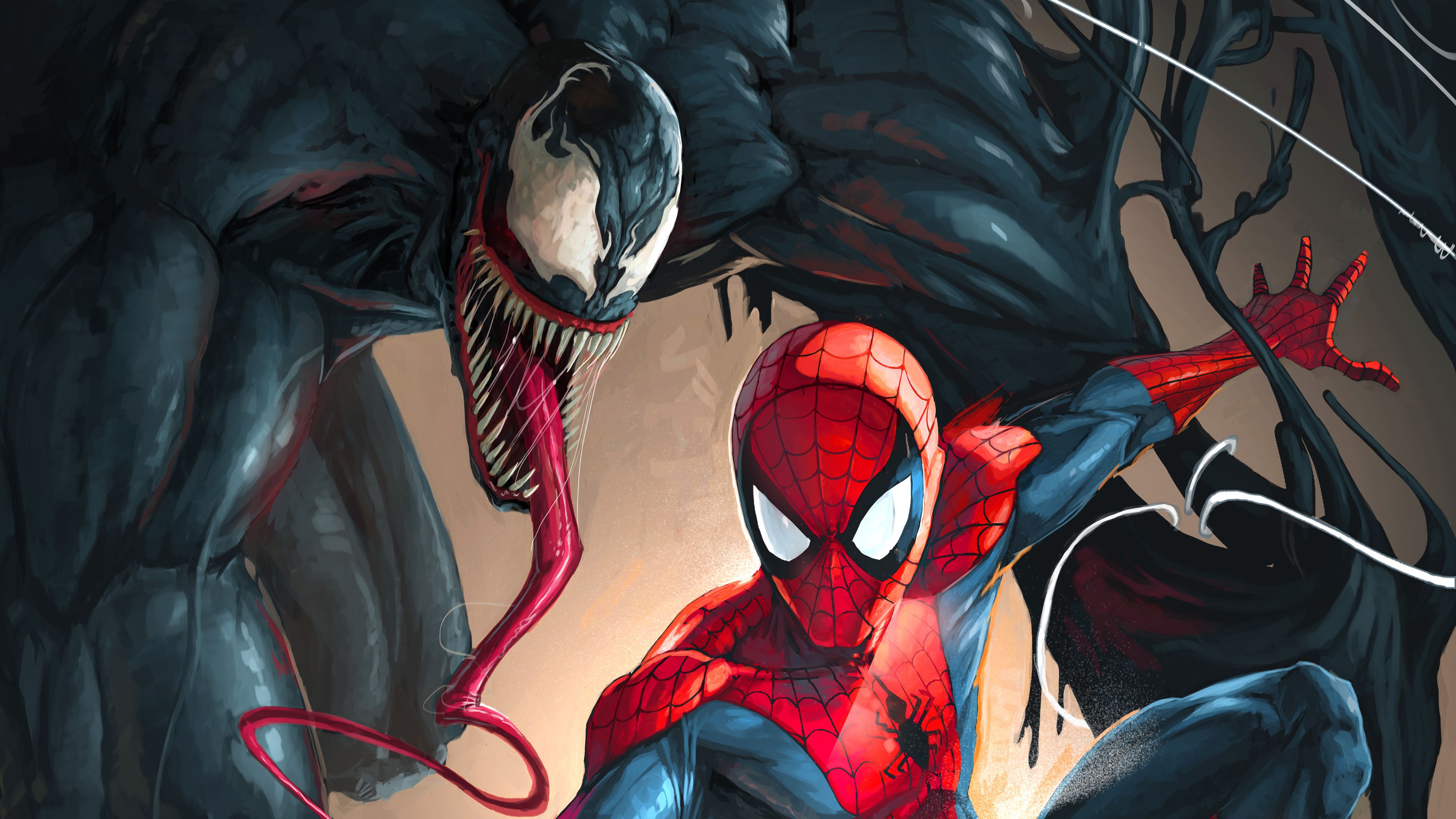 Venom Vs Spiderman Wallpapers