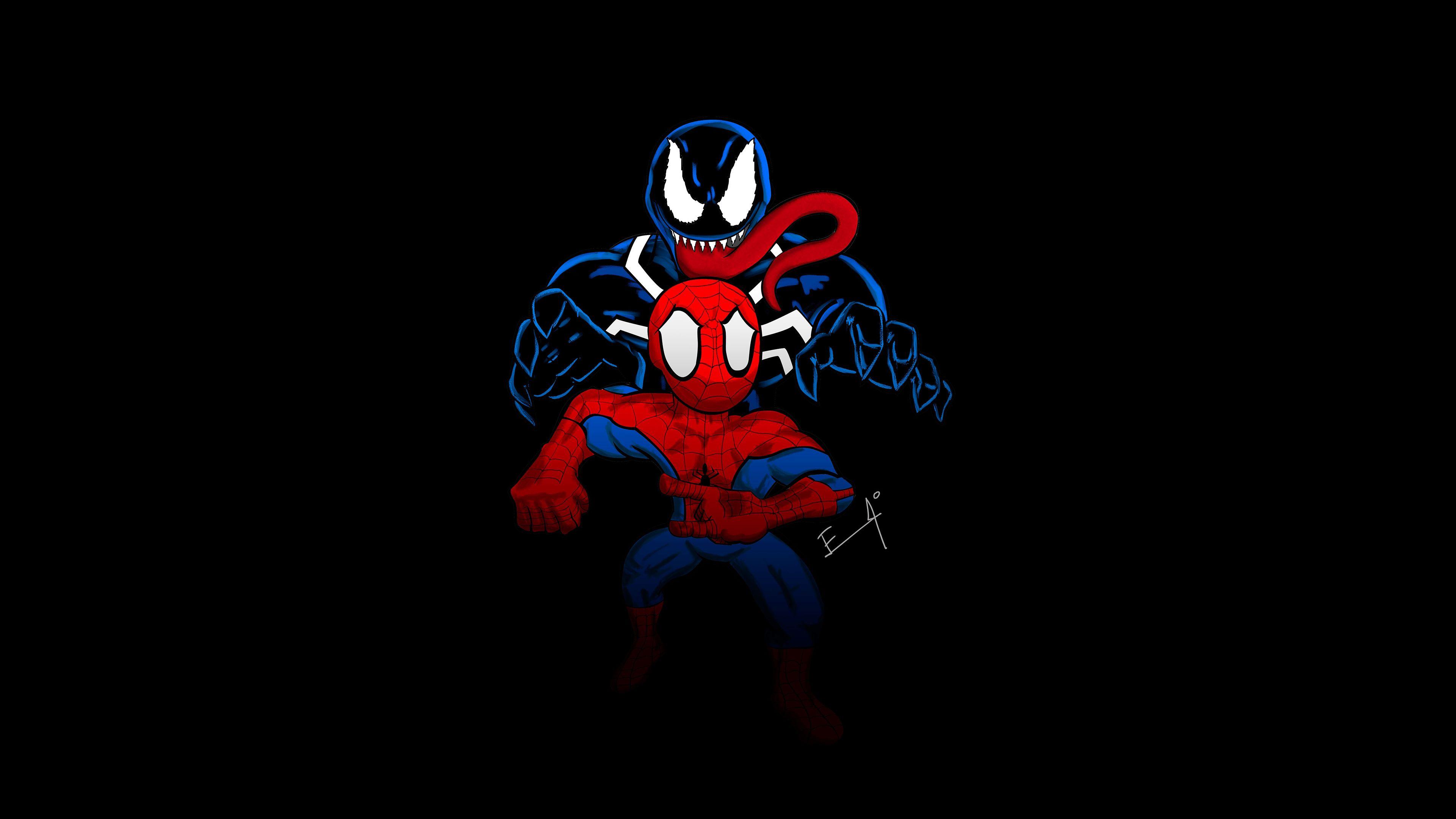 Venom Vs Spiderman Wallpapers