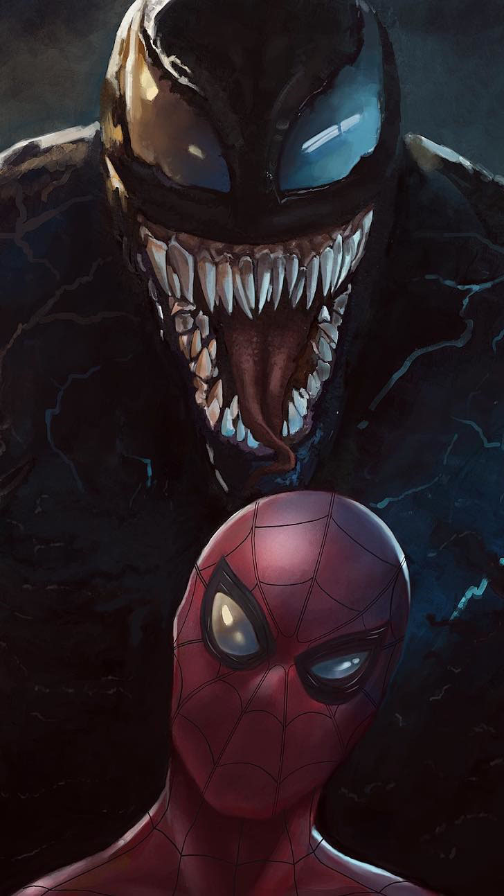 Venom Vs Spiderman Wallpapers
