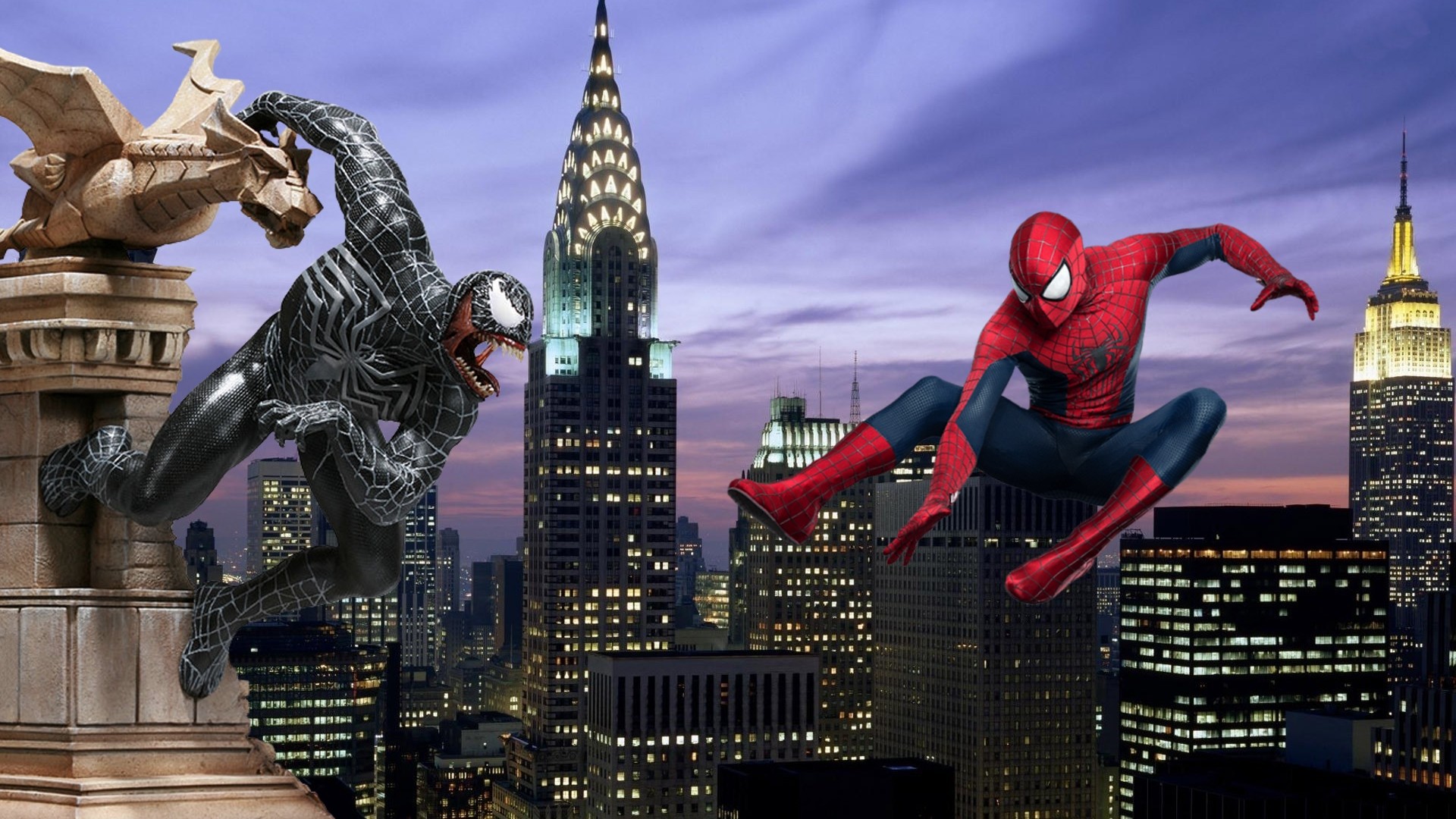 Venom Vs Spiderman Wallpapers