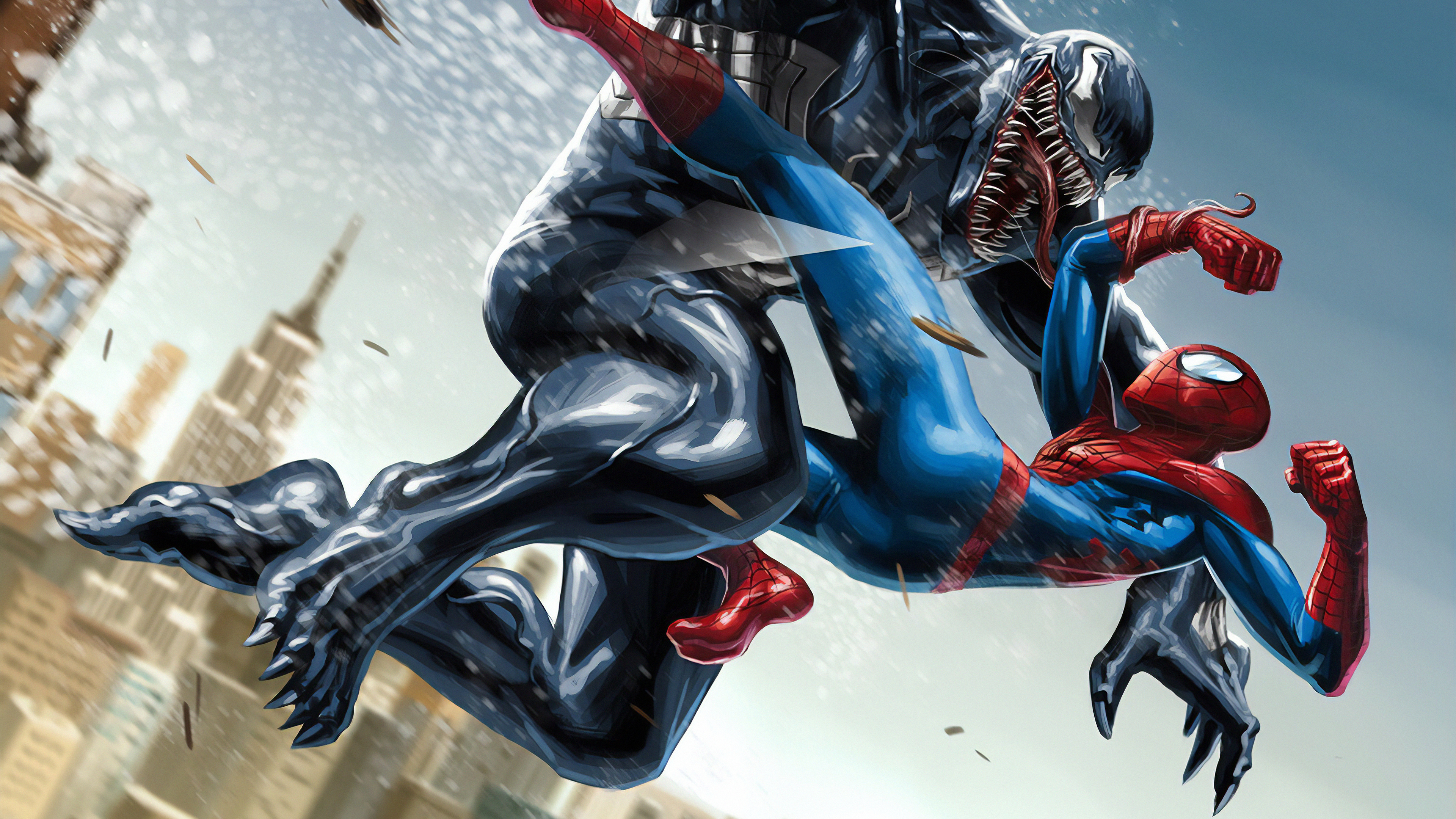 Venom Vs Spiderman Wallpapers