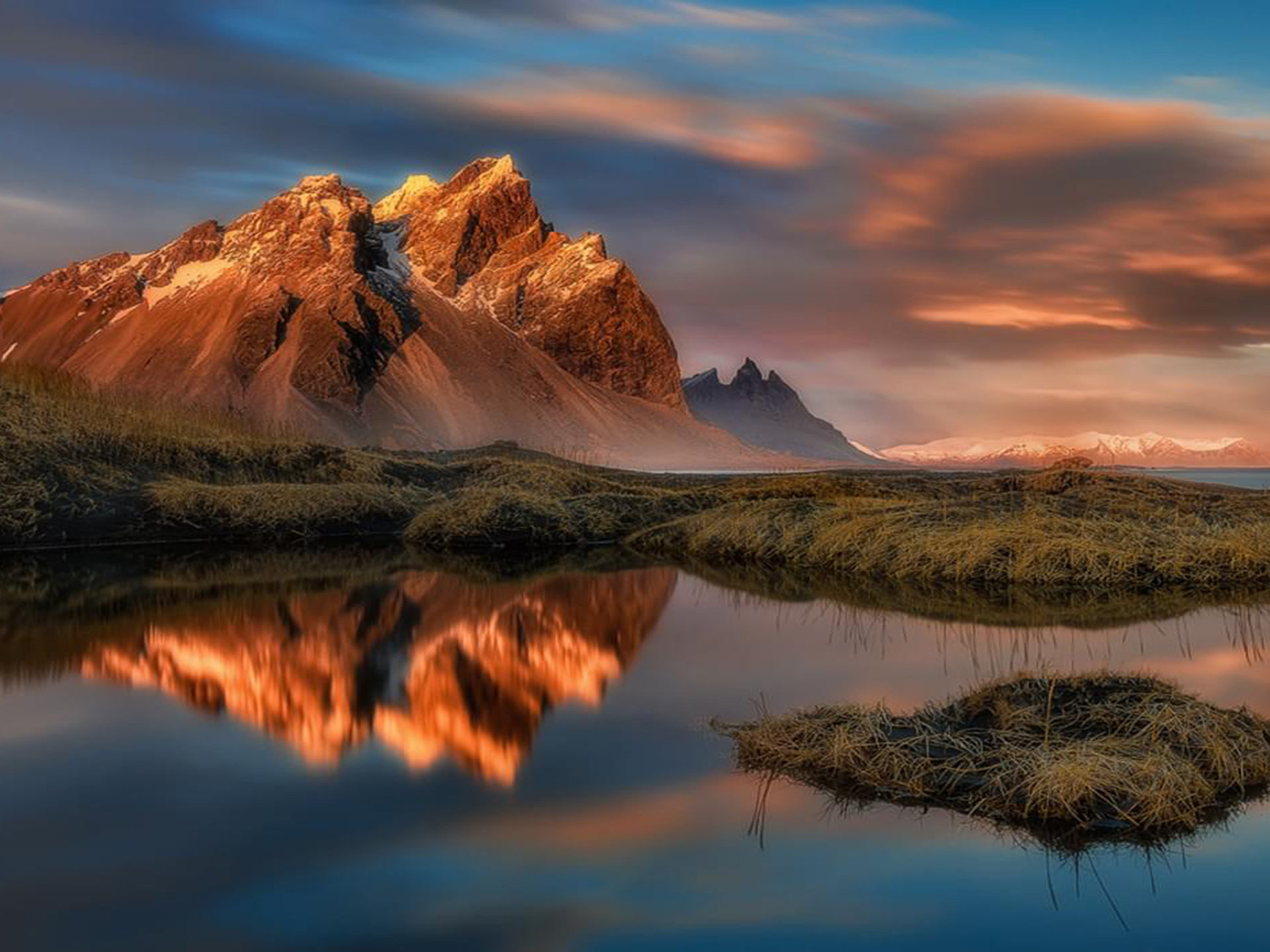 Vestrahorn Hd Iceland Mountain Wallpapers