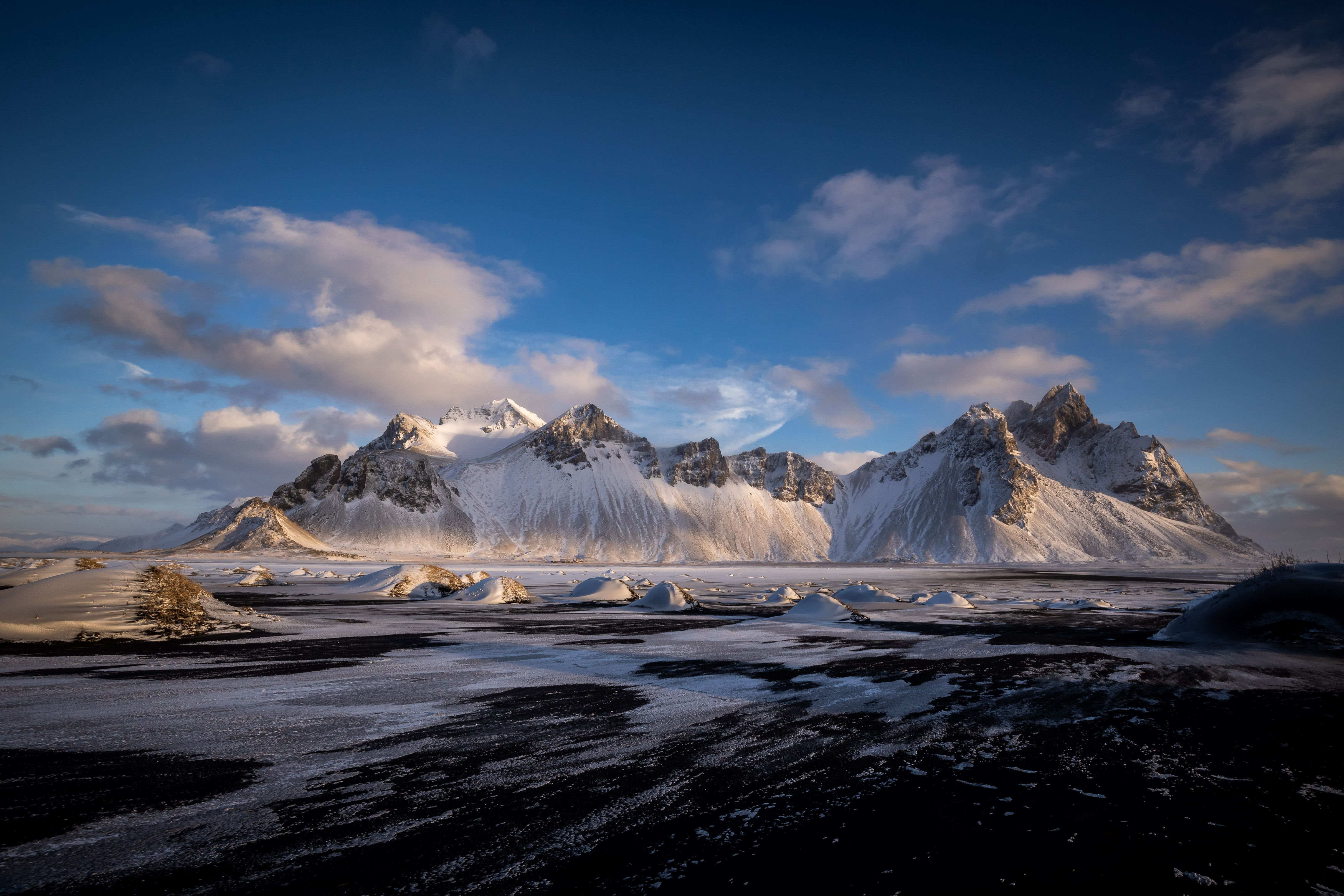 Vestrahorn Mountain 4K Wallpapers