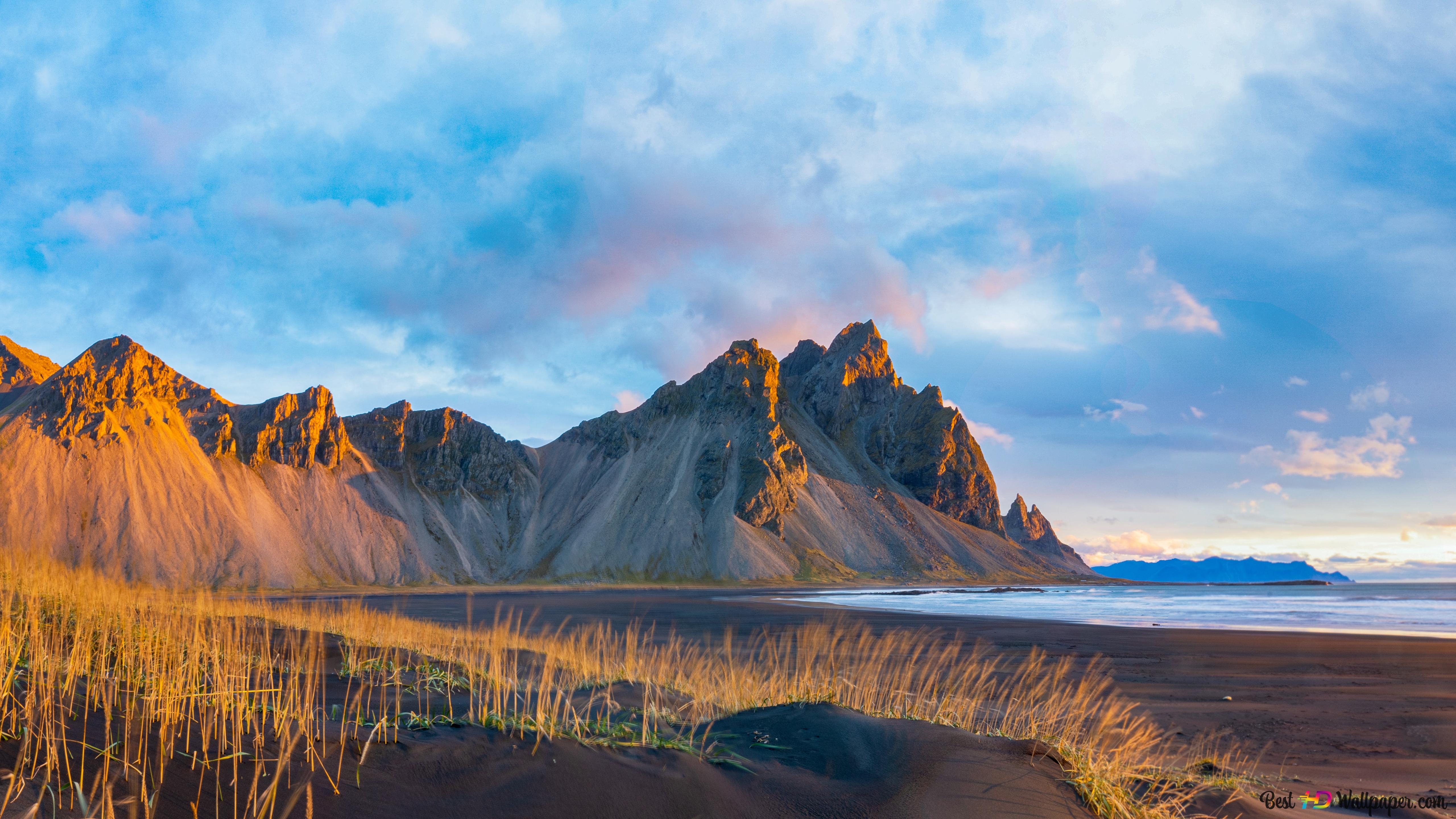 Vestrahorn Mountain 4K Wallpapers