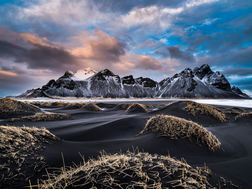 Vestrahorn Mountain 4K Wallpapers