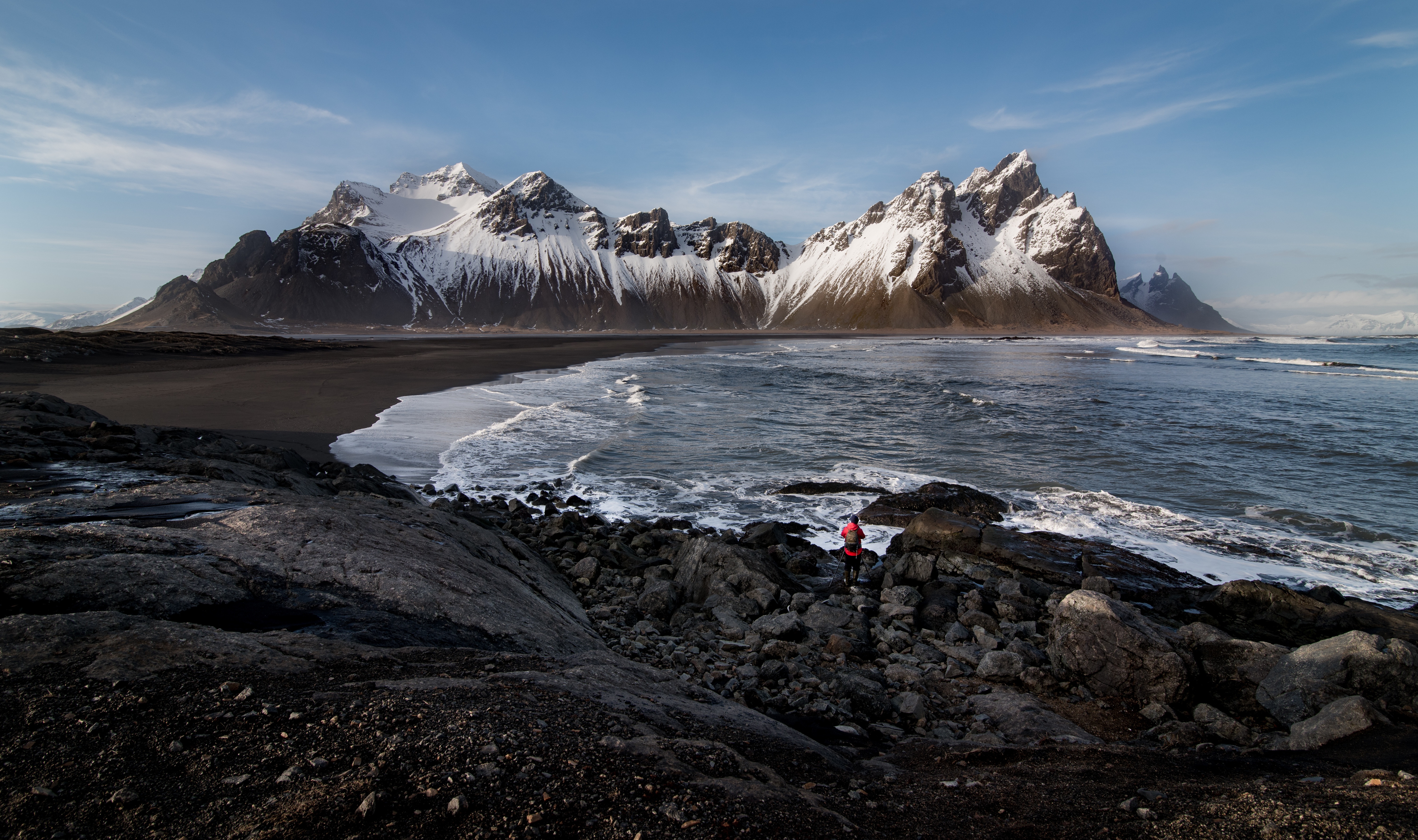 Vestrahorn Mountain 4K Wallpapers