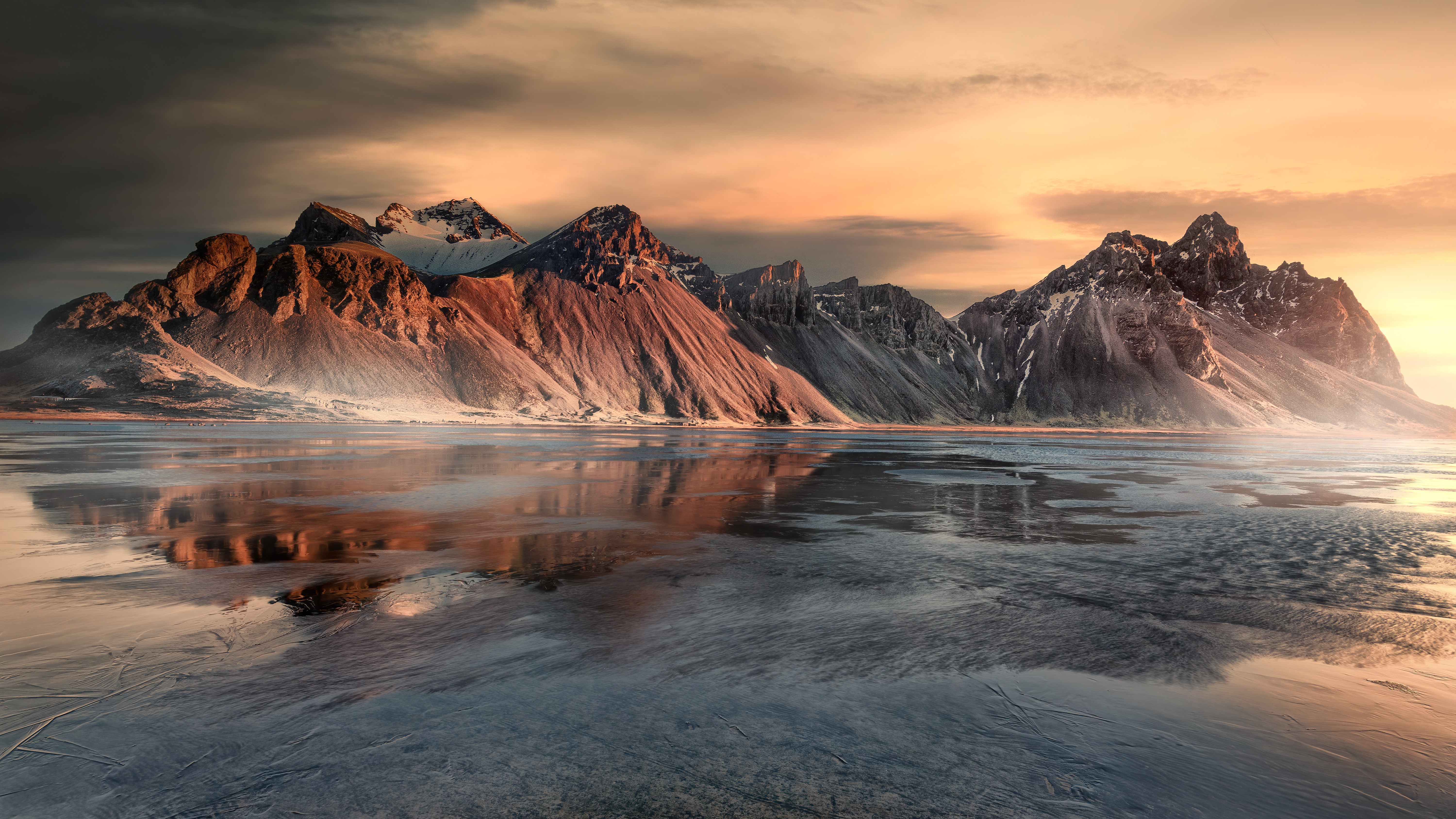 Vestrahorn Mountain 4K Wallpapers