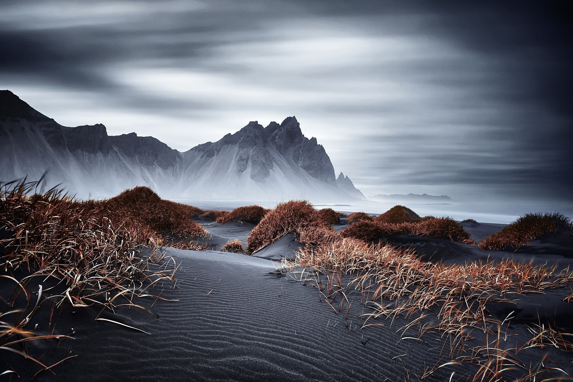 Vestrahorn Mountain 4K Wallpapers