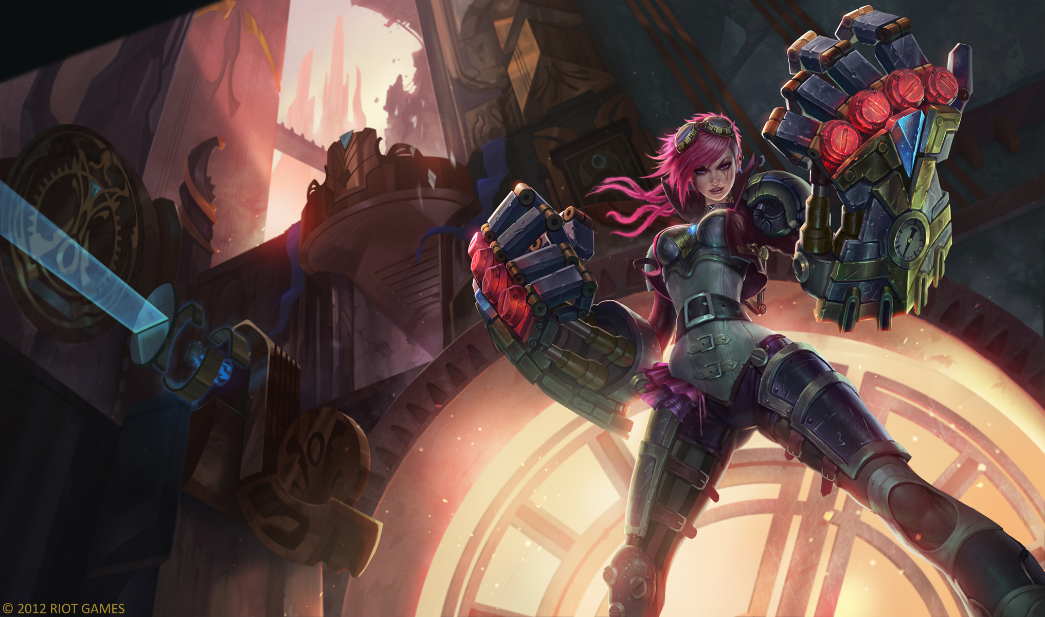 VI League Of Legends Wallpapers