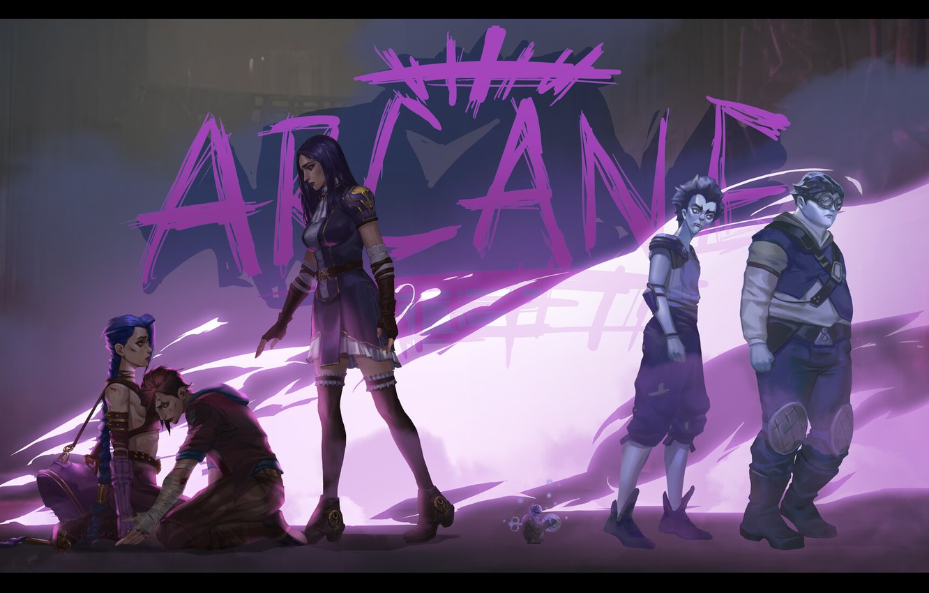 Viand Jinx Art League Of Legends Wallpapers