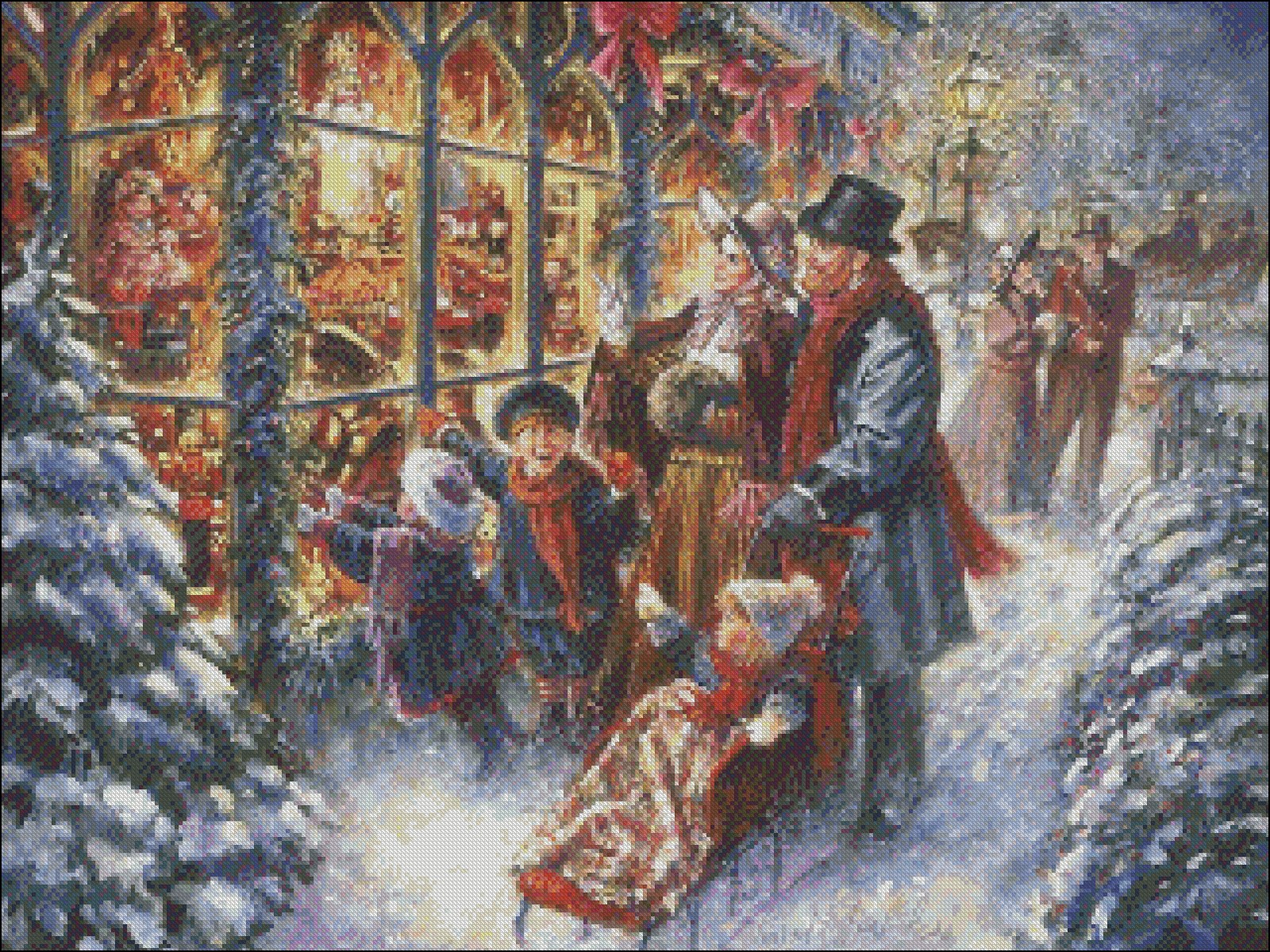 Victorian Christmas Wallpapers