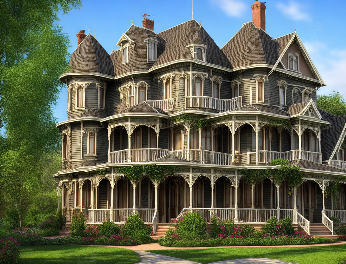 Victorian House Background