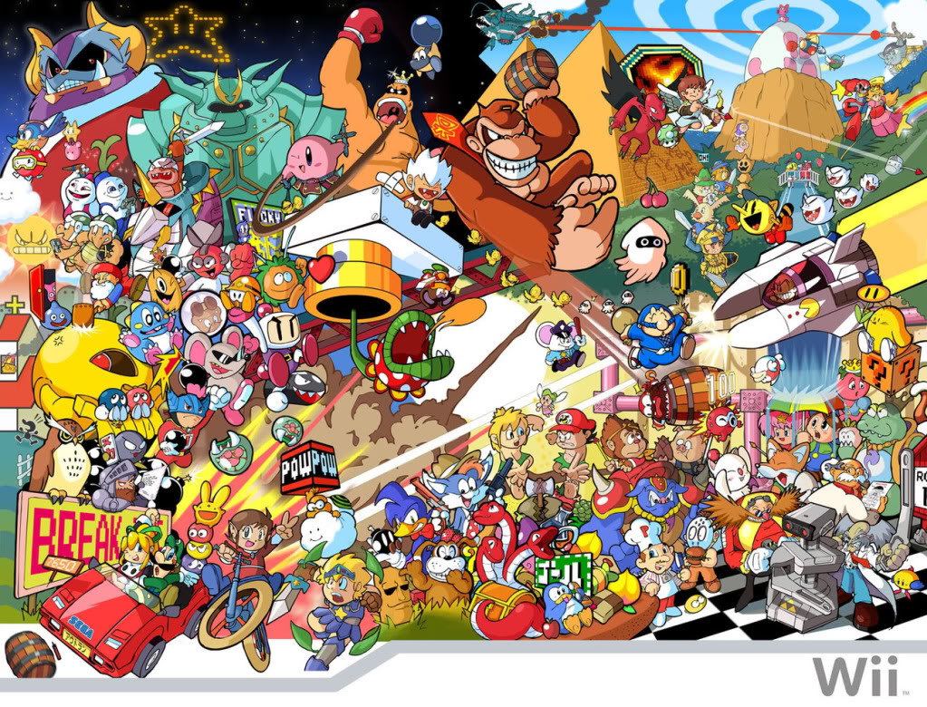 Video Game Mashup Wallpapers