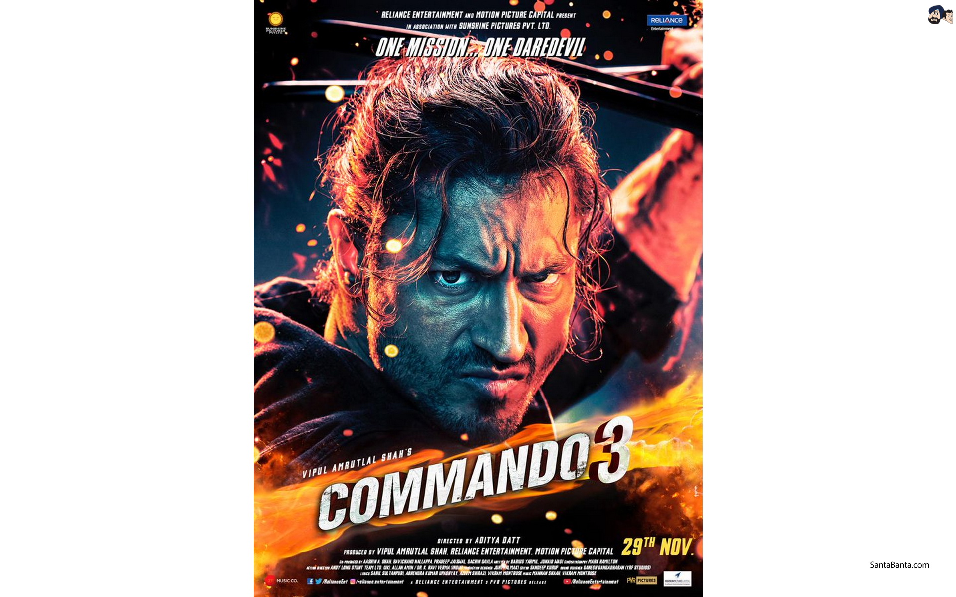 Vidyut Jamwal Commando 3 Wallpapers