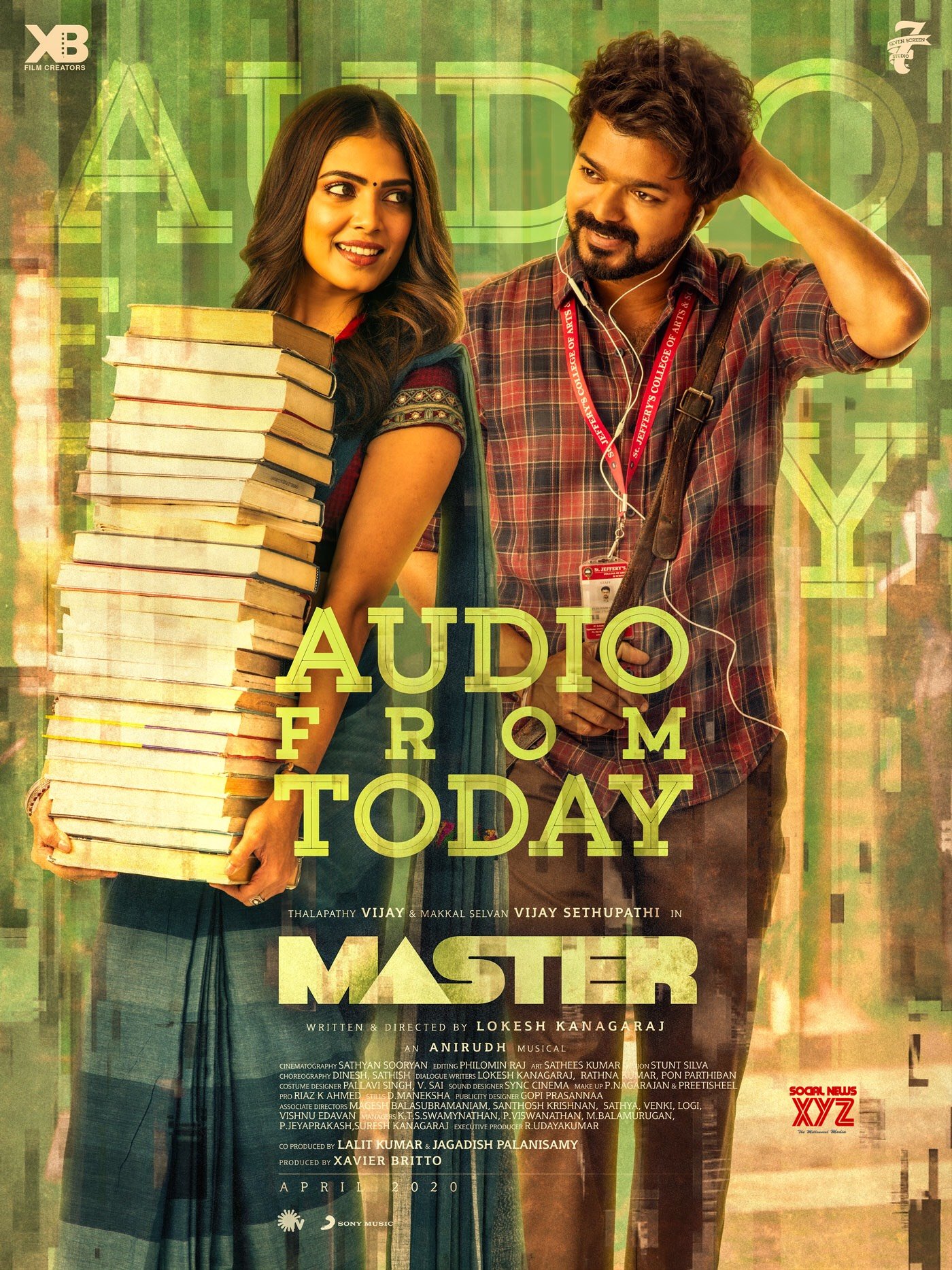 Vijay Master Movie Poster Wallpapers