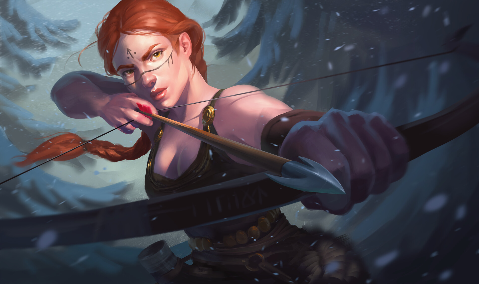 Viking Archer Art Wallpapers