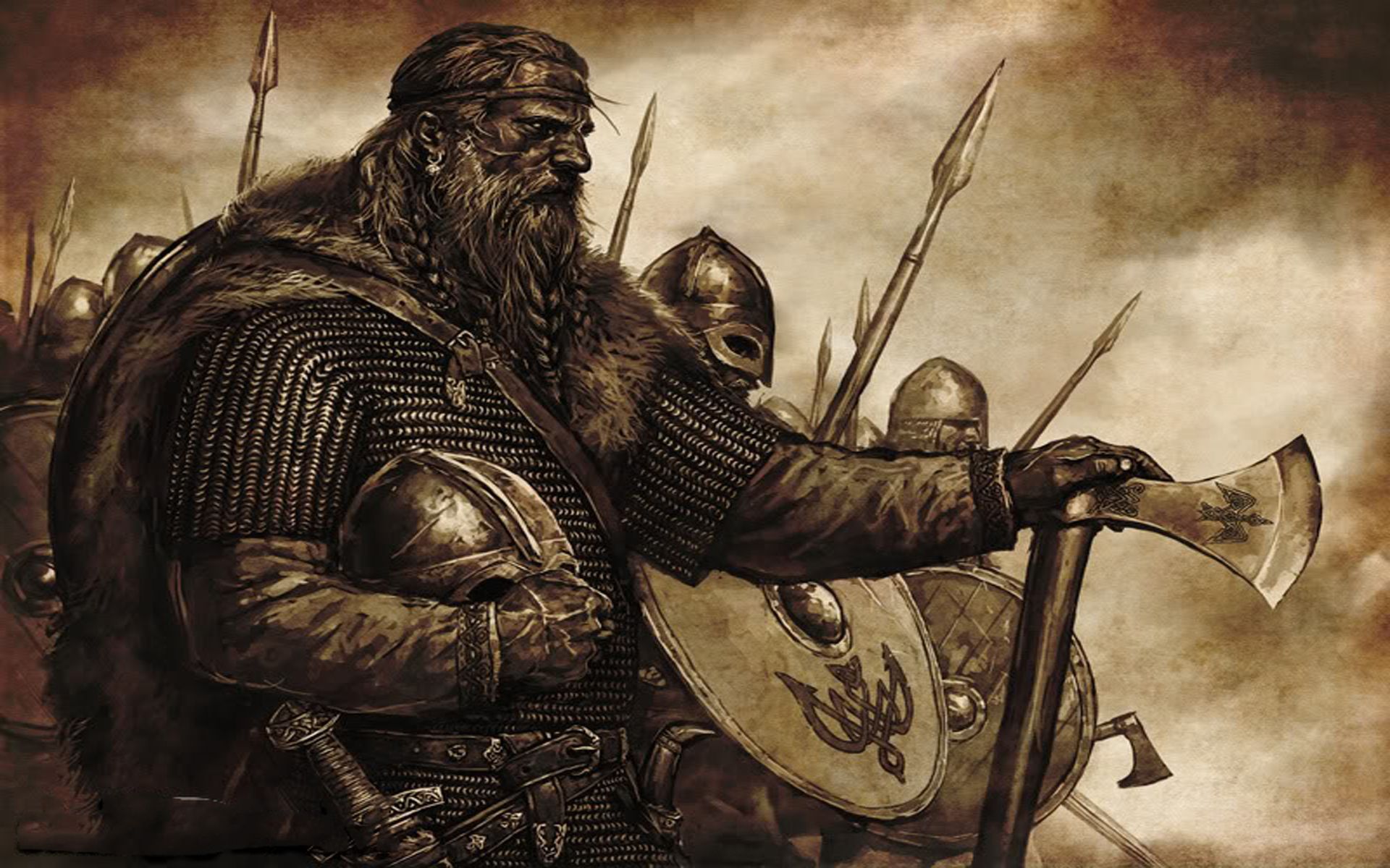 Viking Archer Art Wallpapers