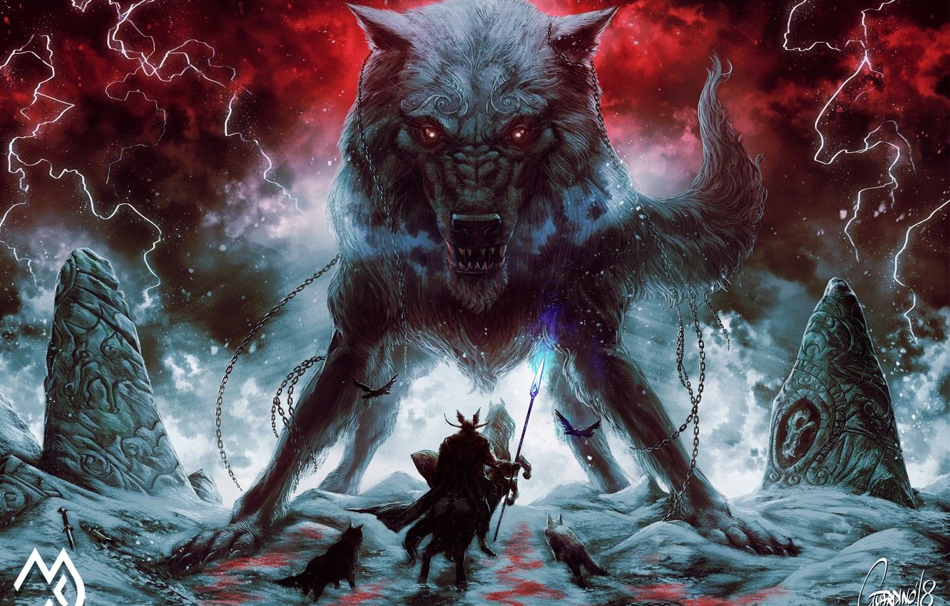 Viking Wolf Wallpapers