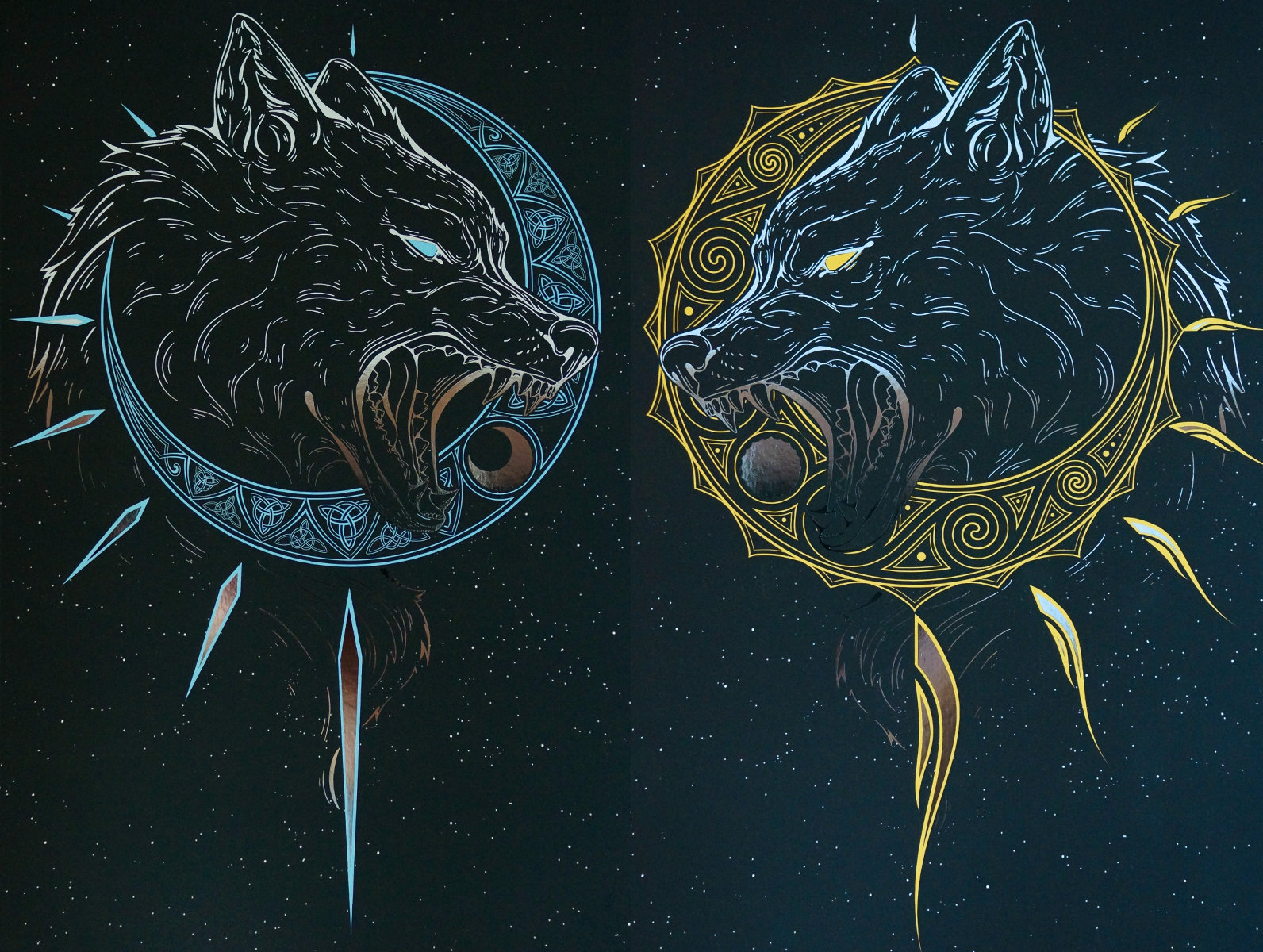 Viking Wolf Wallpapers