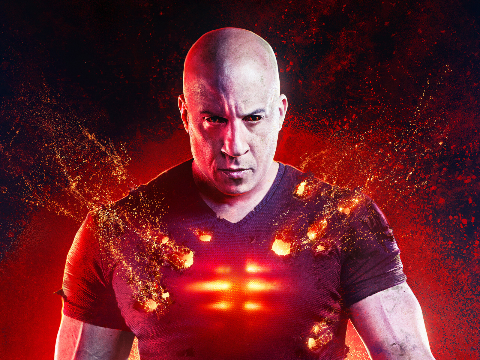 Vin Diesel Bloodshot 4K Wallpapers