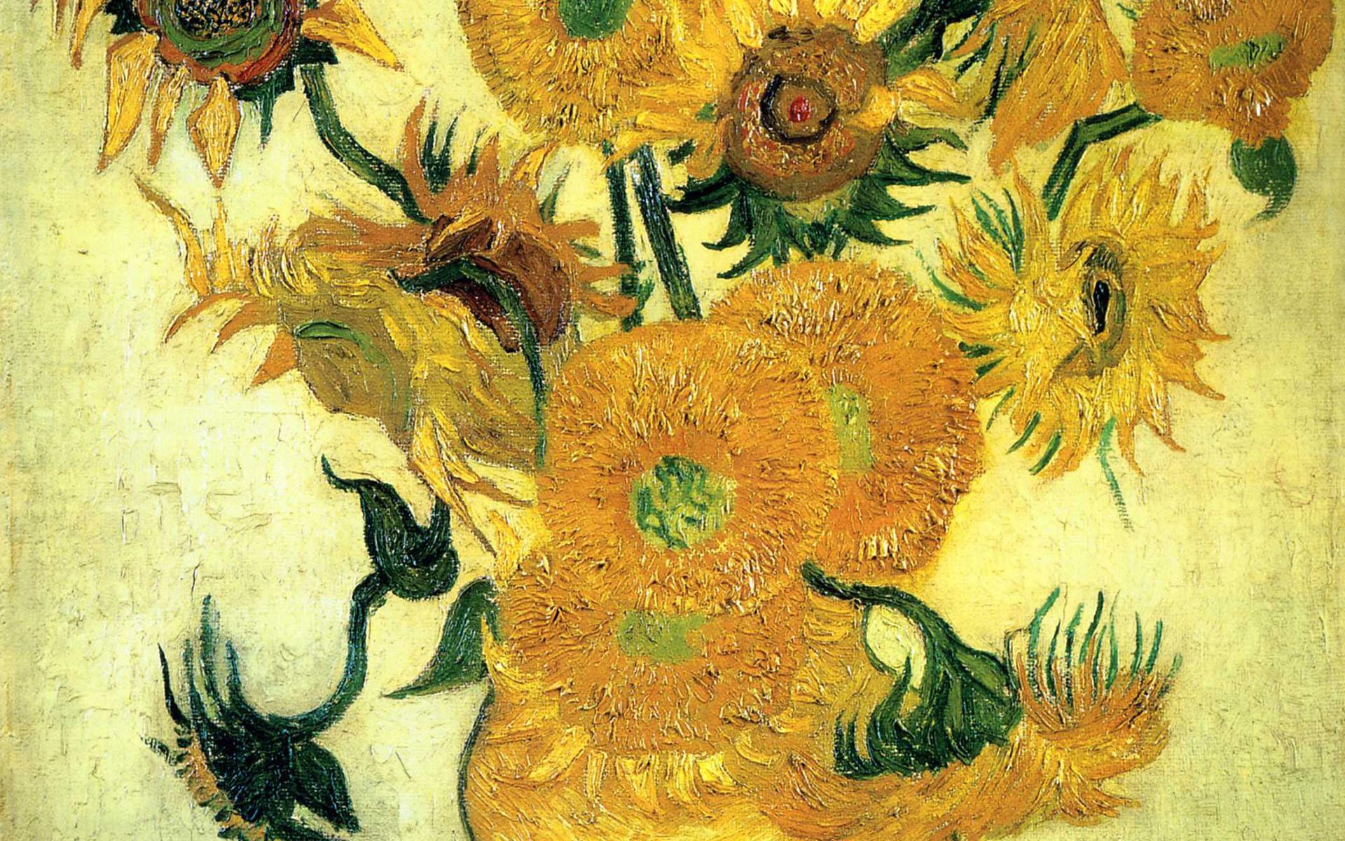 Vincent Van Gogh Sunflowers Amy Wallpapers