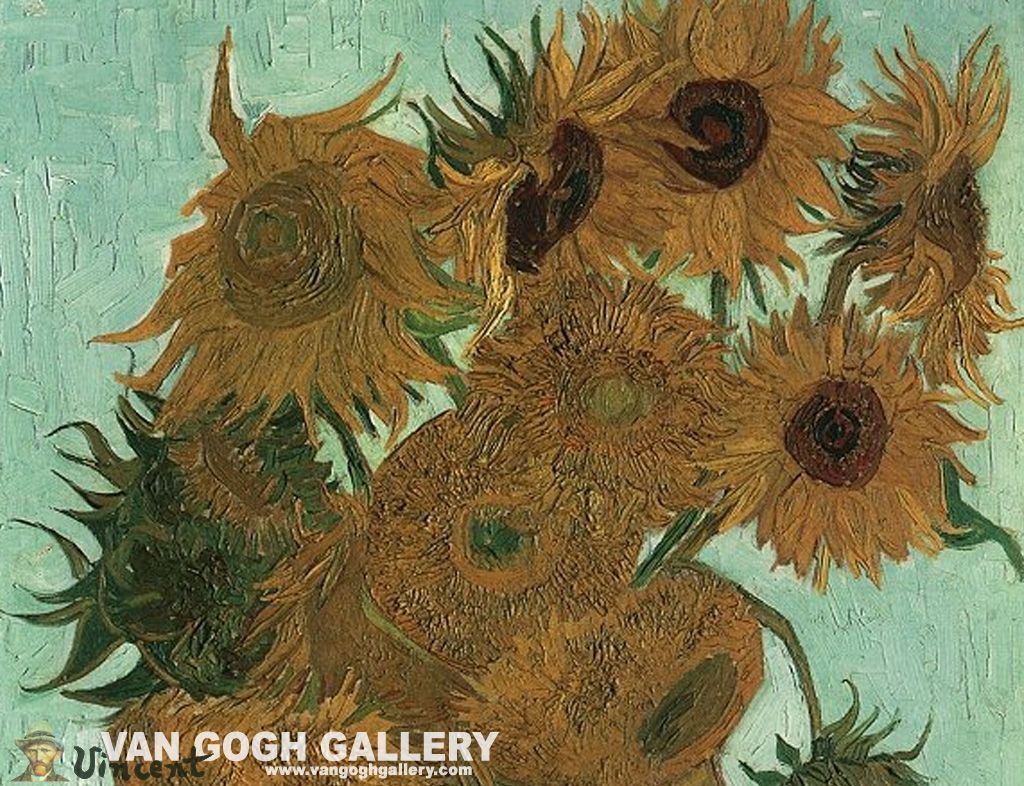 Vincent Van Gogh Sunflowers Amy Wallpapers